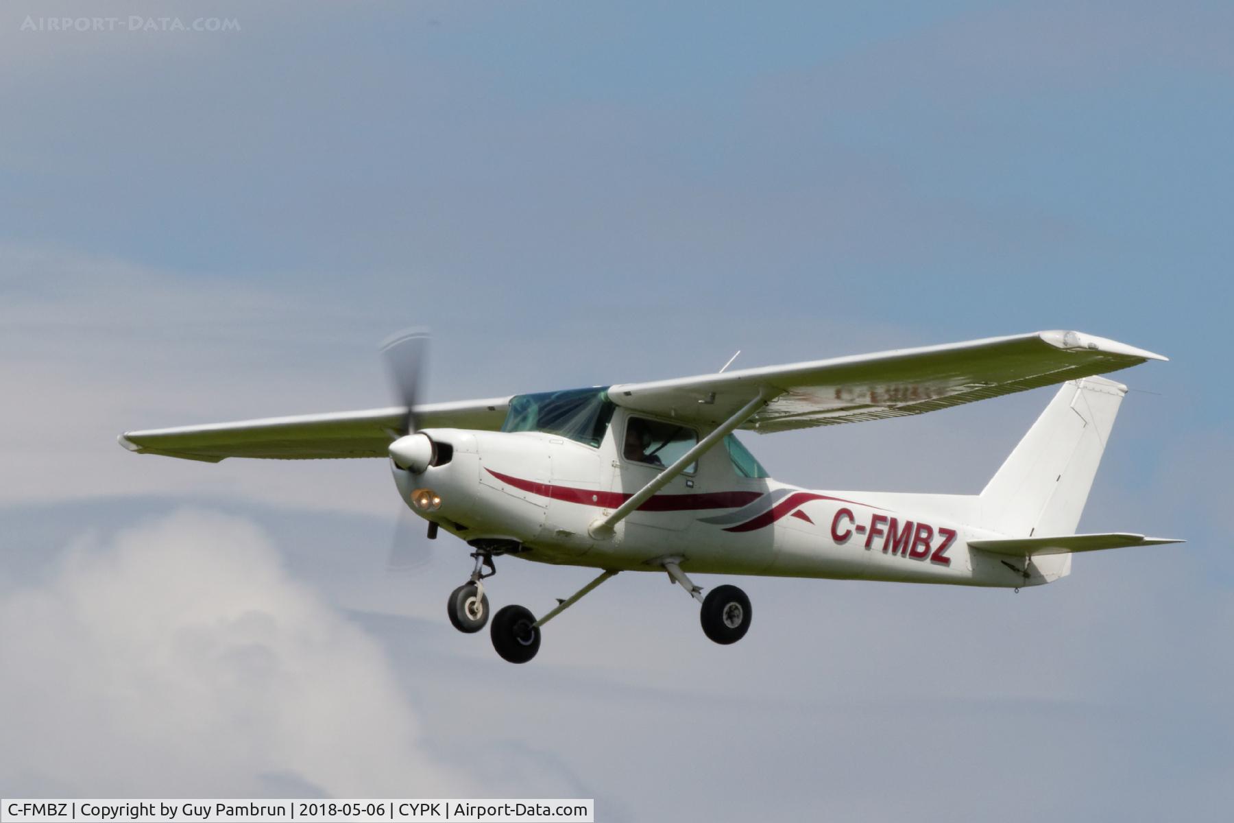 C-FMBZ, 1982 Cessna 152 C/N 15285571, Landing