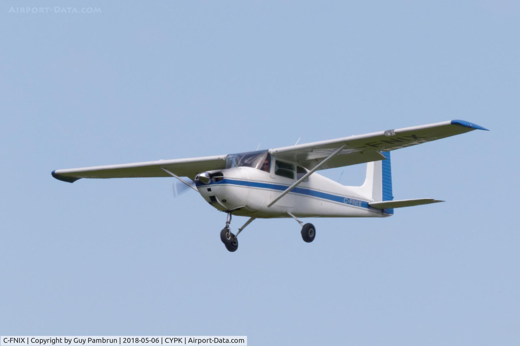 C-FNIX, 1958 Cessna 172 C/N 36892, Landing