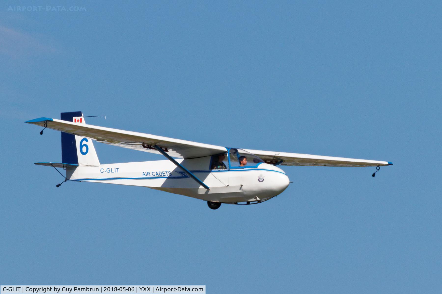 C-GLIT, 1977 Schweizer SGS 2-33A C/N 466, Landing