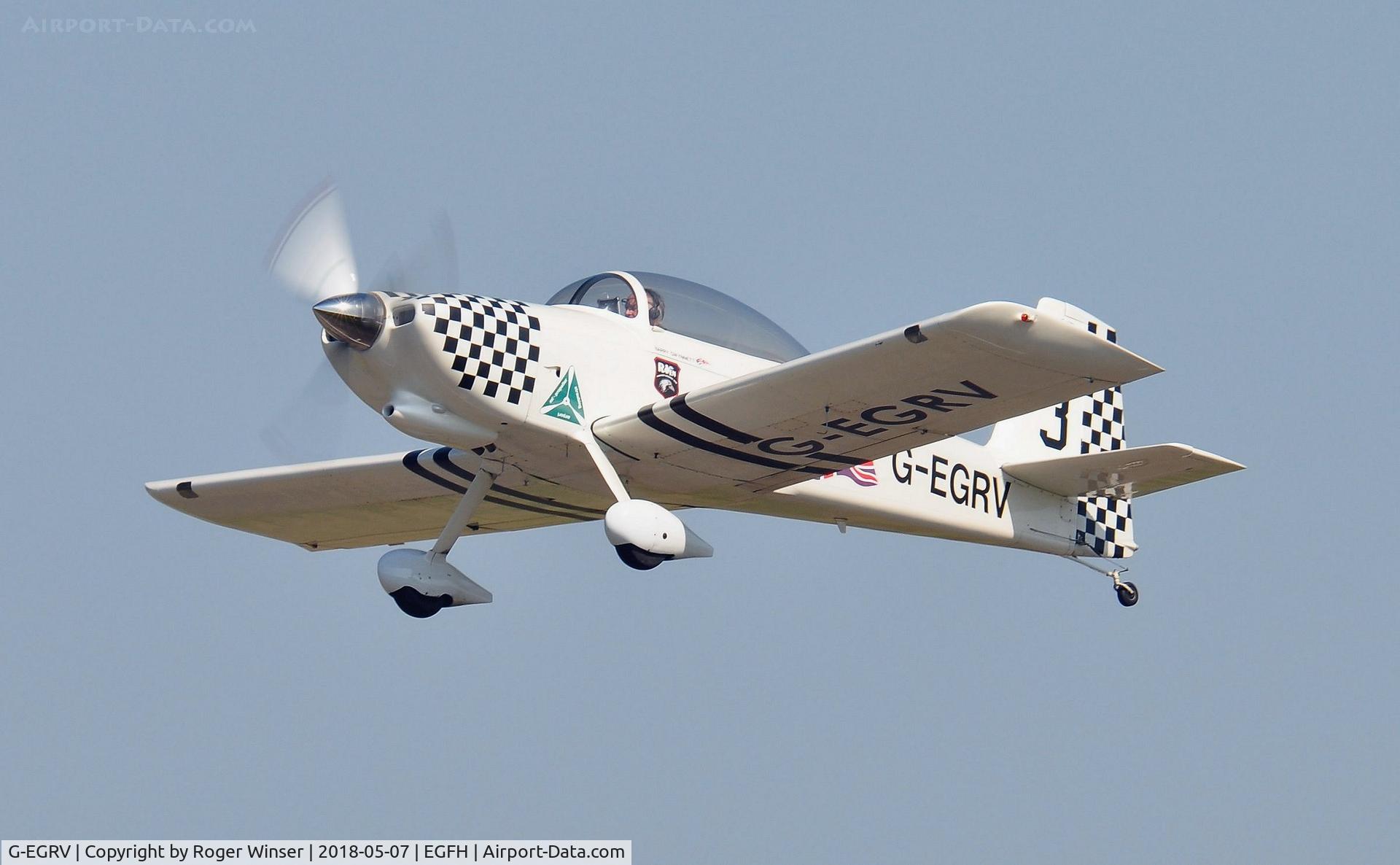 G-EGRV, 2007 Vans RV-8 C/N PFA 303-13639, Resident RV-8 (Raven 3).