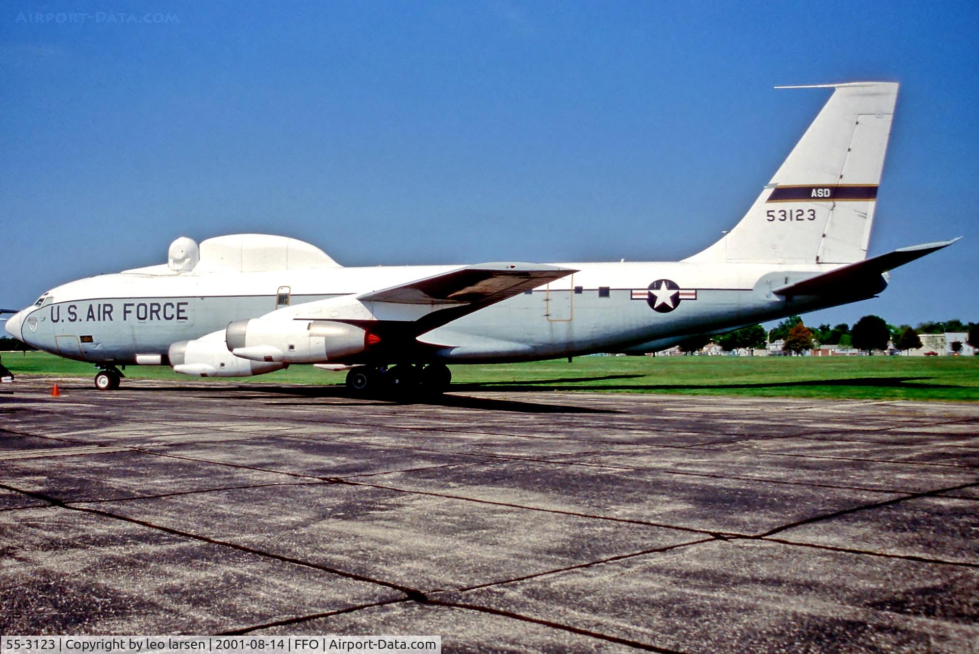 55-3123, 1955 Boeing NKC-135A-BN Stratotanker C/N 17239, Wright Patterson 14.8.2001