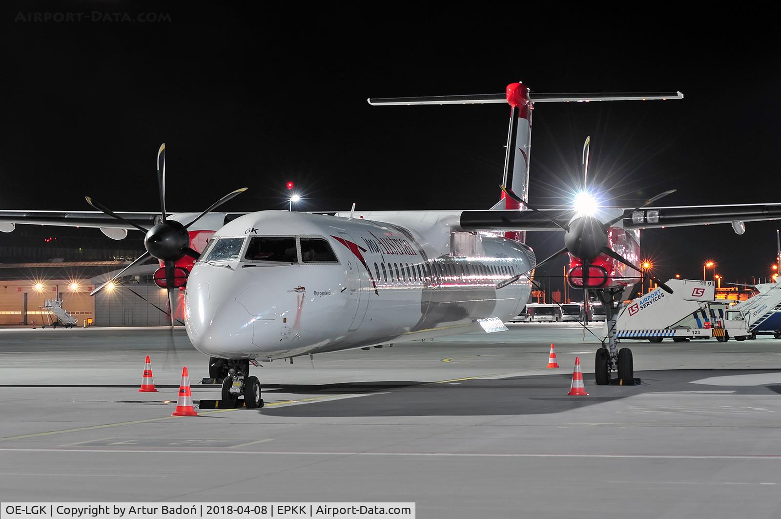 OE-LGK, 2009 De Havilland Canada DHC-8-402Q Dash 8 C/N 4280, Austrian
