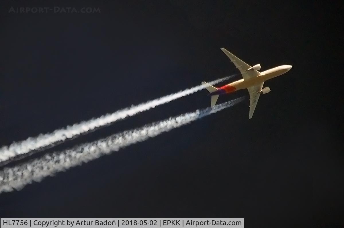 HL7756, Boeing 777-28E/ER C/N 30860/659, Airnav - Asiana Airlines - ICN-FCO