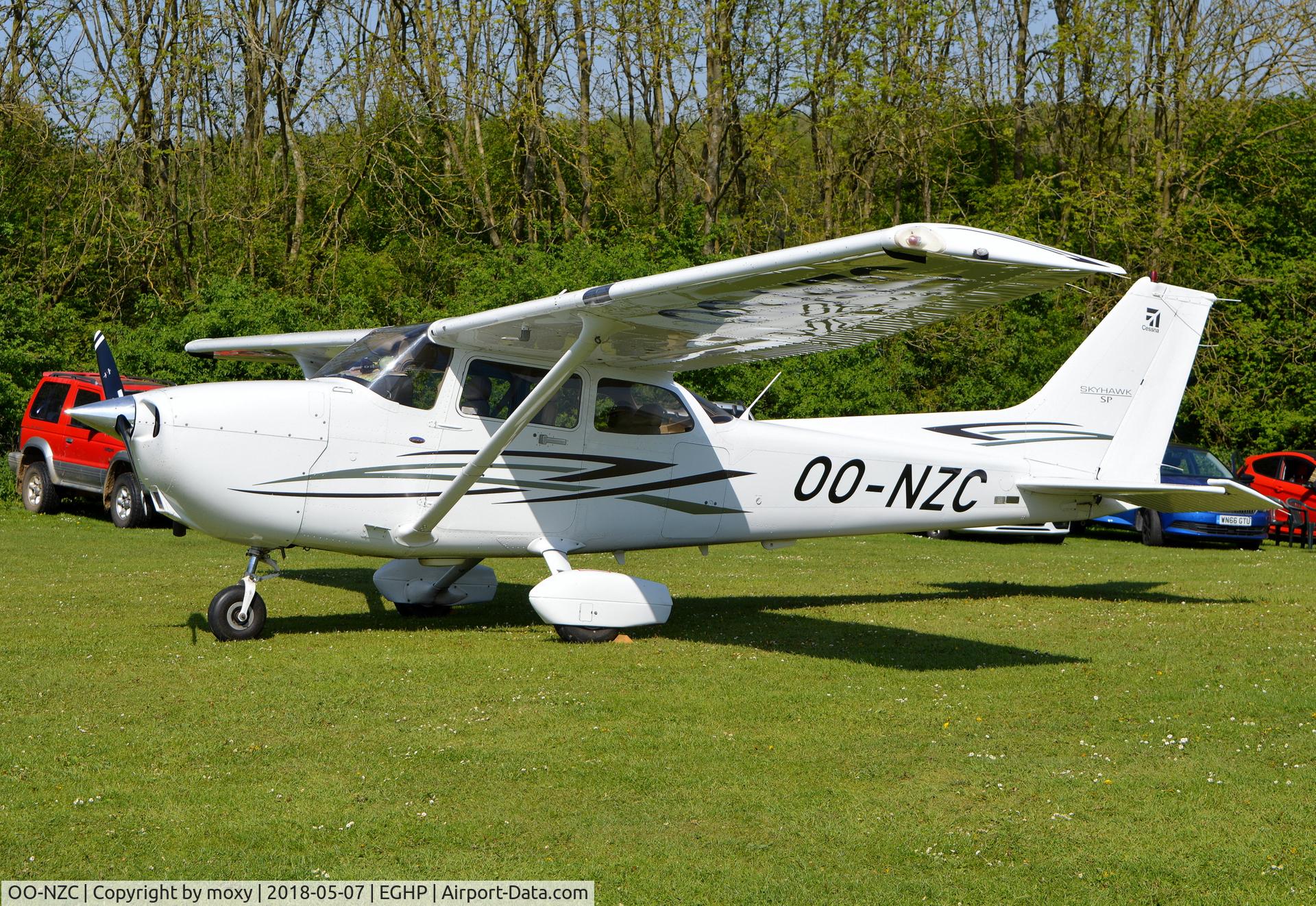 OO-NZC, 2007 Cessna 172S Skyhawk SP C/N 172S10637, Cessna 172S SP Skyhawk at Popham.