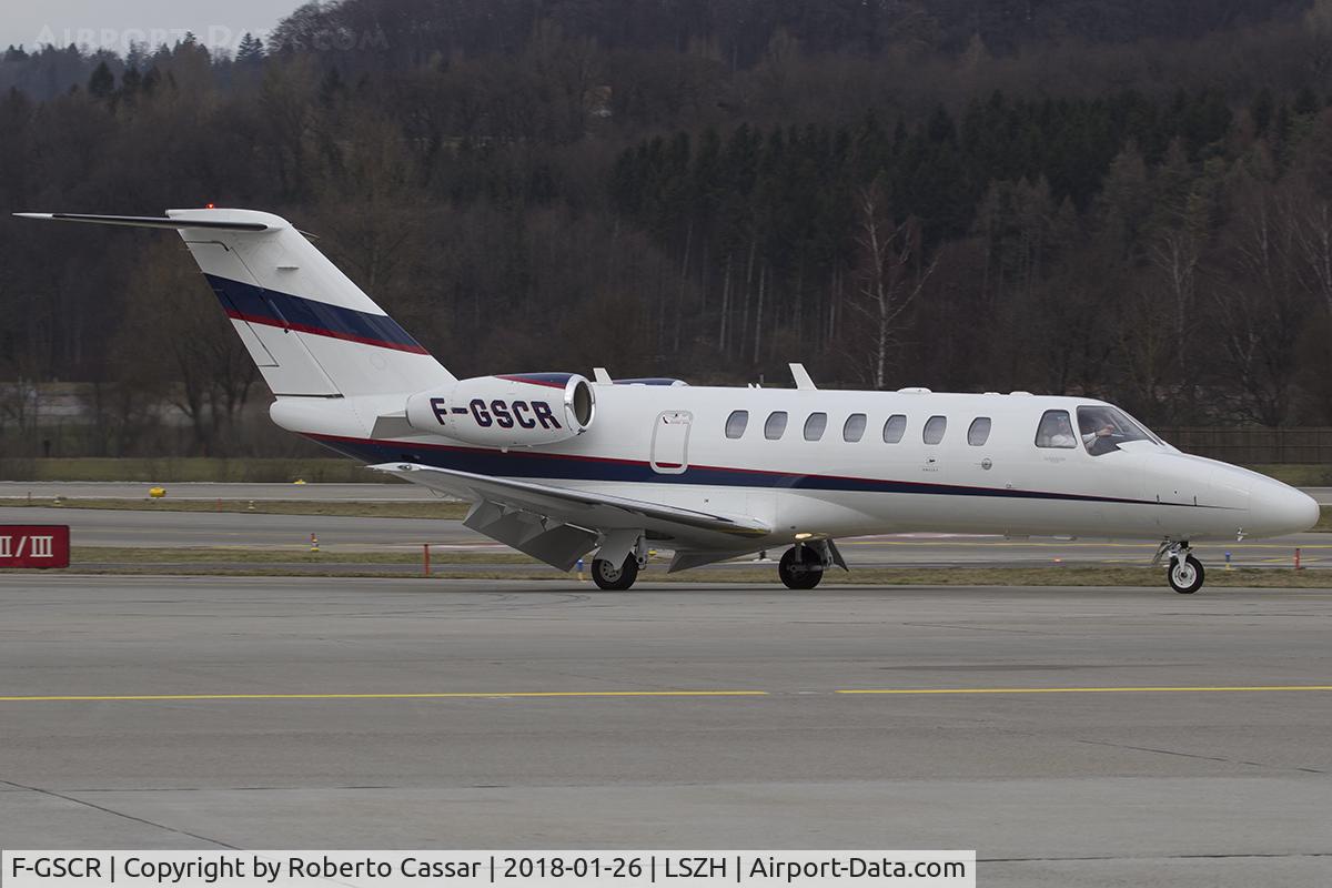 F-GSCR, 2008 Cessna 525B CitationJet CJ3 C/N 525B-0264, World Economic Forum 2018