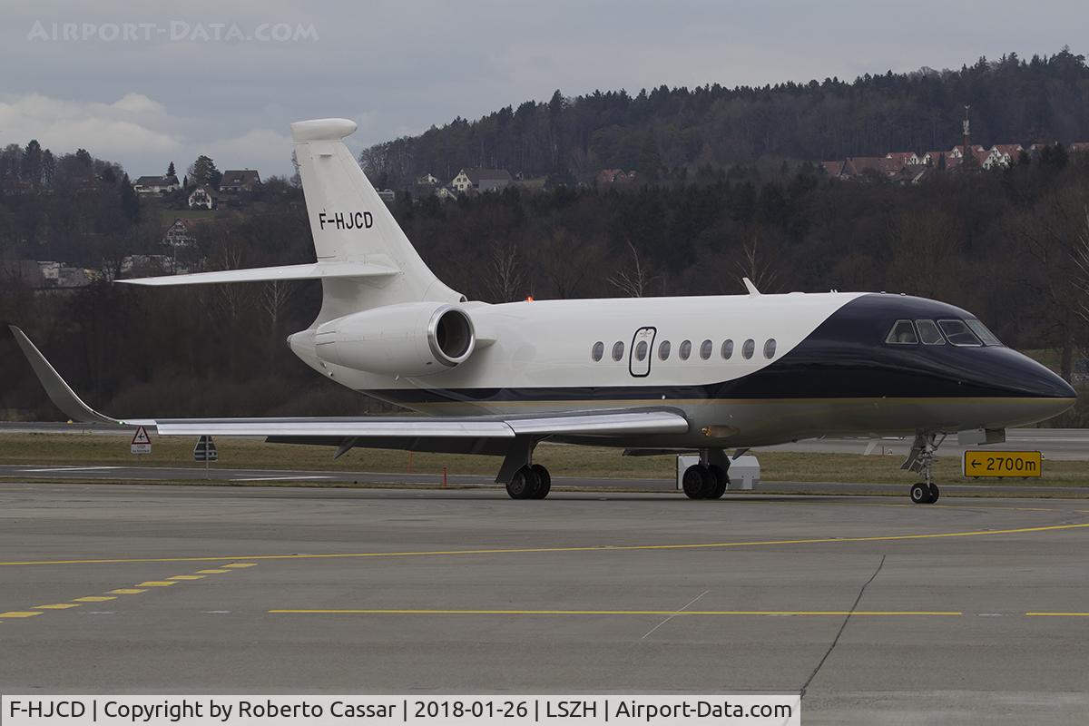 F-HJCD, 2015 Dassault Falcon 2000LXS C/N 288, World Economic Forum 2018