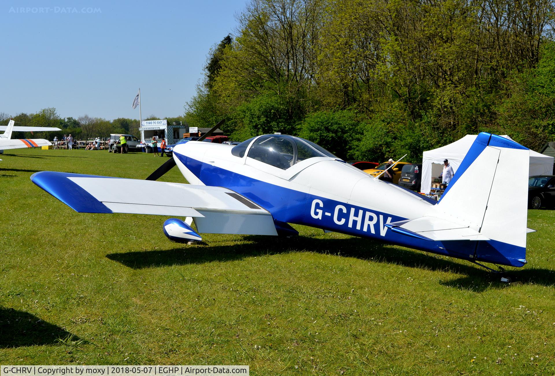 G-CHRV, 2015 Vans RV-7 C/N LAA323-15031, VANS RV-7 at Popham.