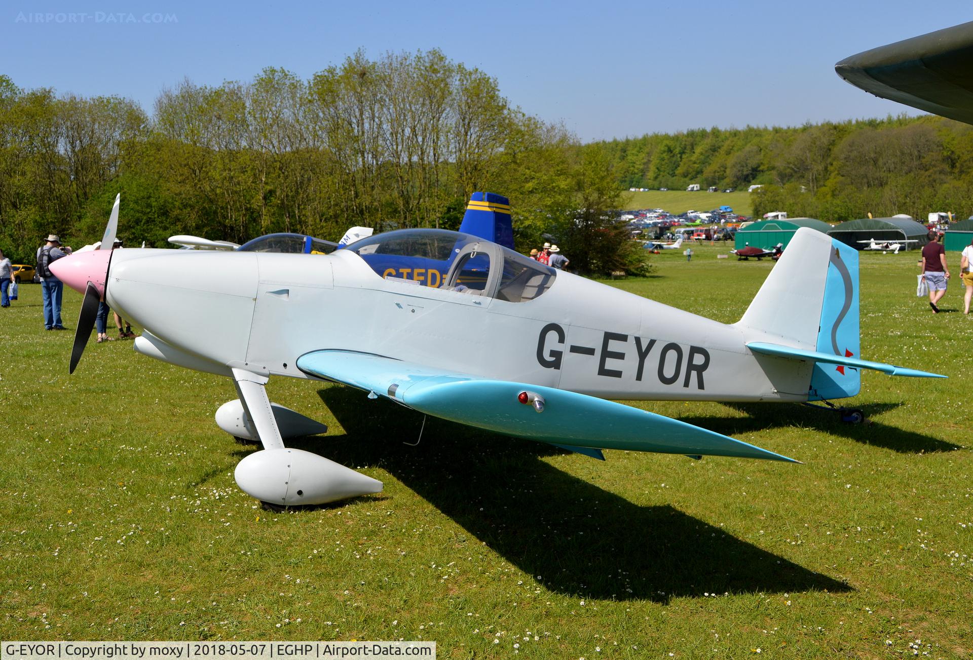 G-EYOR, 2001 Vans RV-6 C/N PFA 181A-13259, Vans RV-6 at Popham.