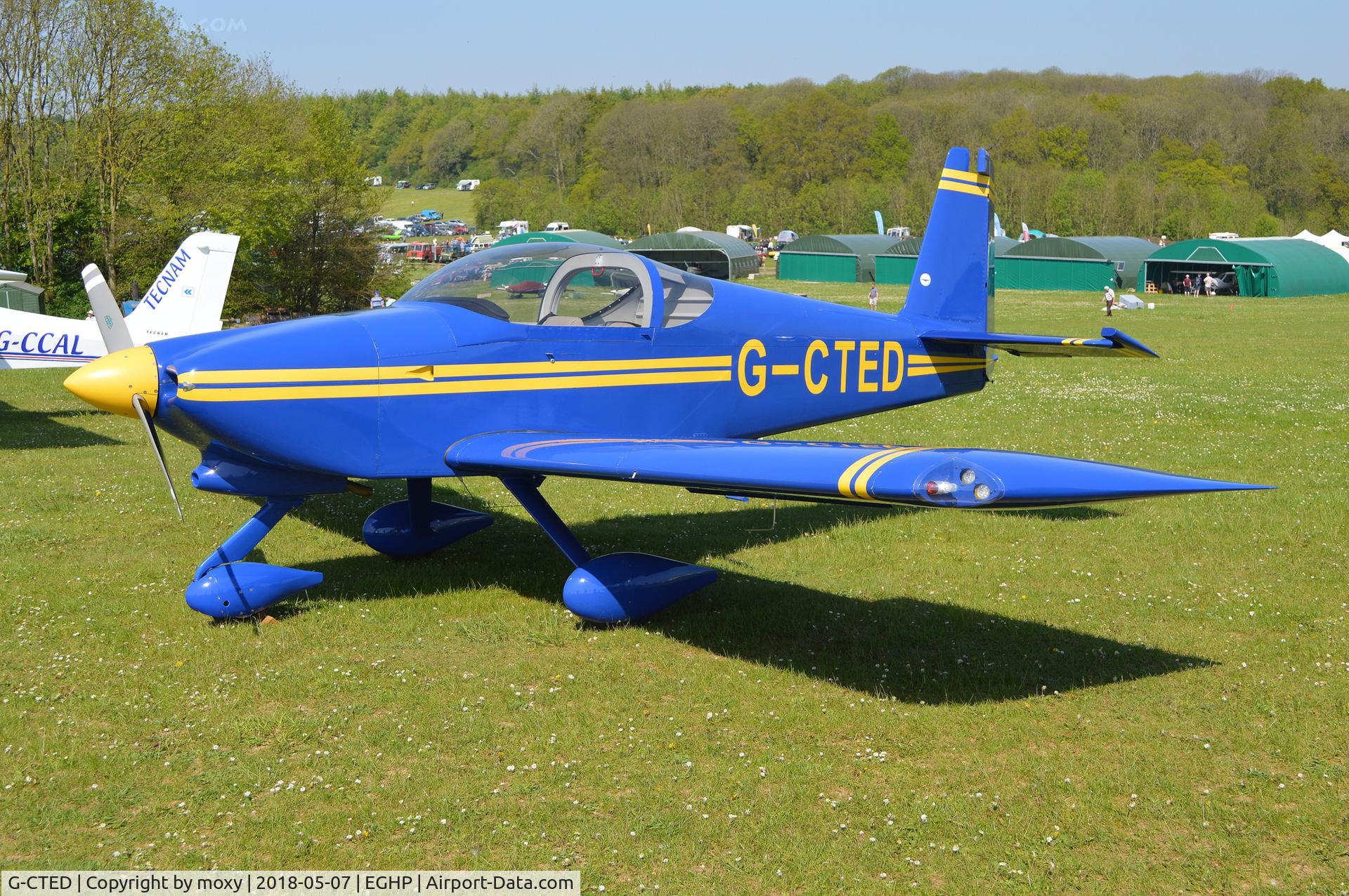 G-CTED, 2007 Vans RV-7A C/N PFA 323-14631, Vans RV-7A at Popham.