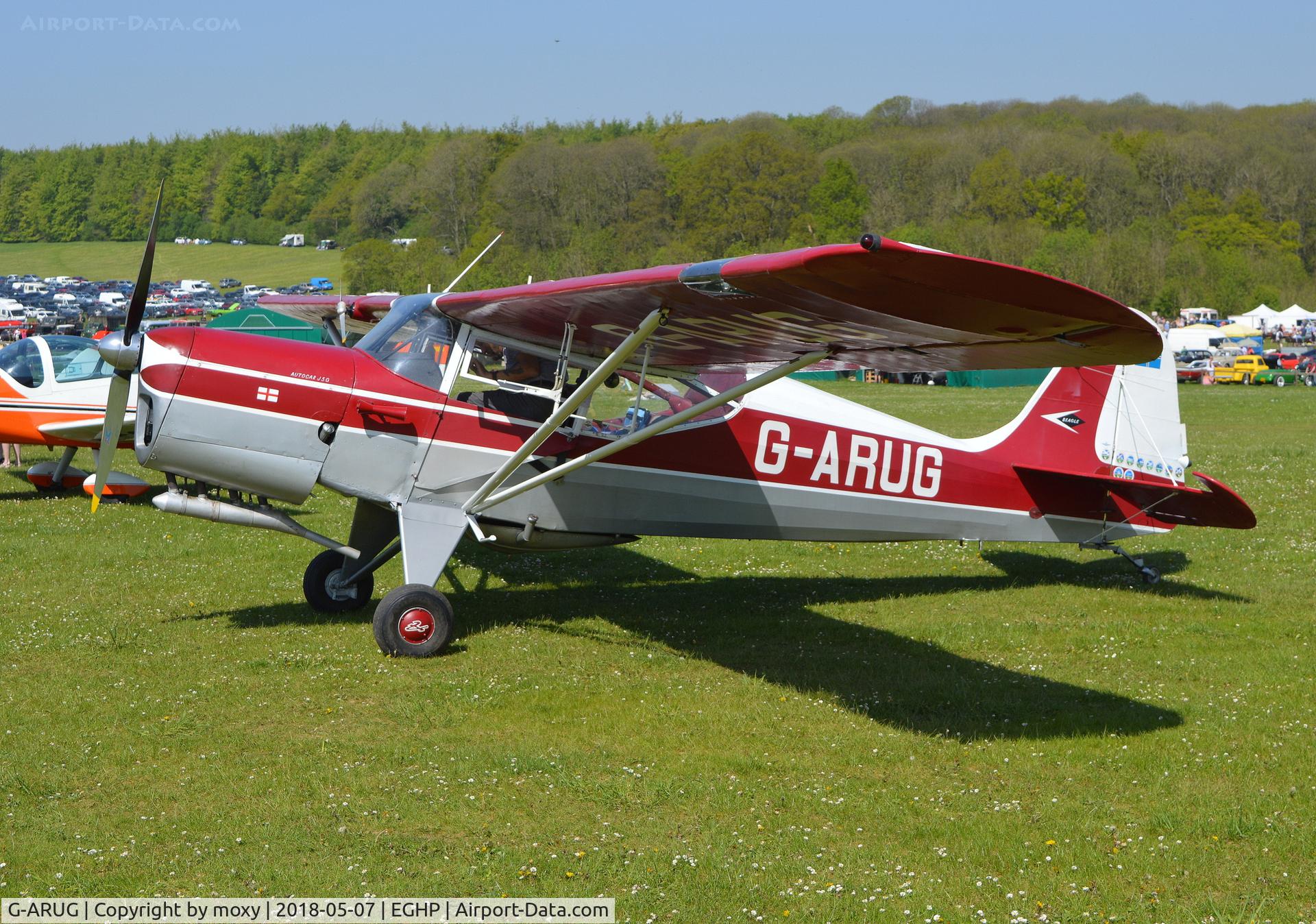 G-ARUG, 1961 Auster J-5G Cirrus Autocar C/N 3272, Auster J-5G Cirrus Autocar at Popham.