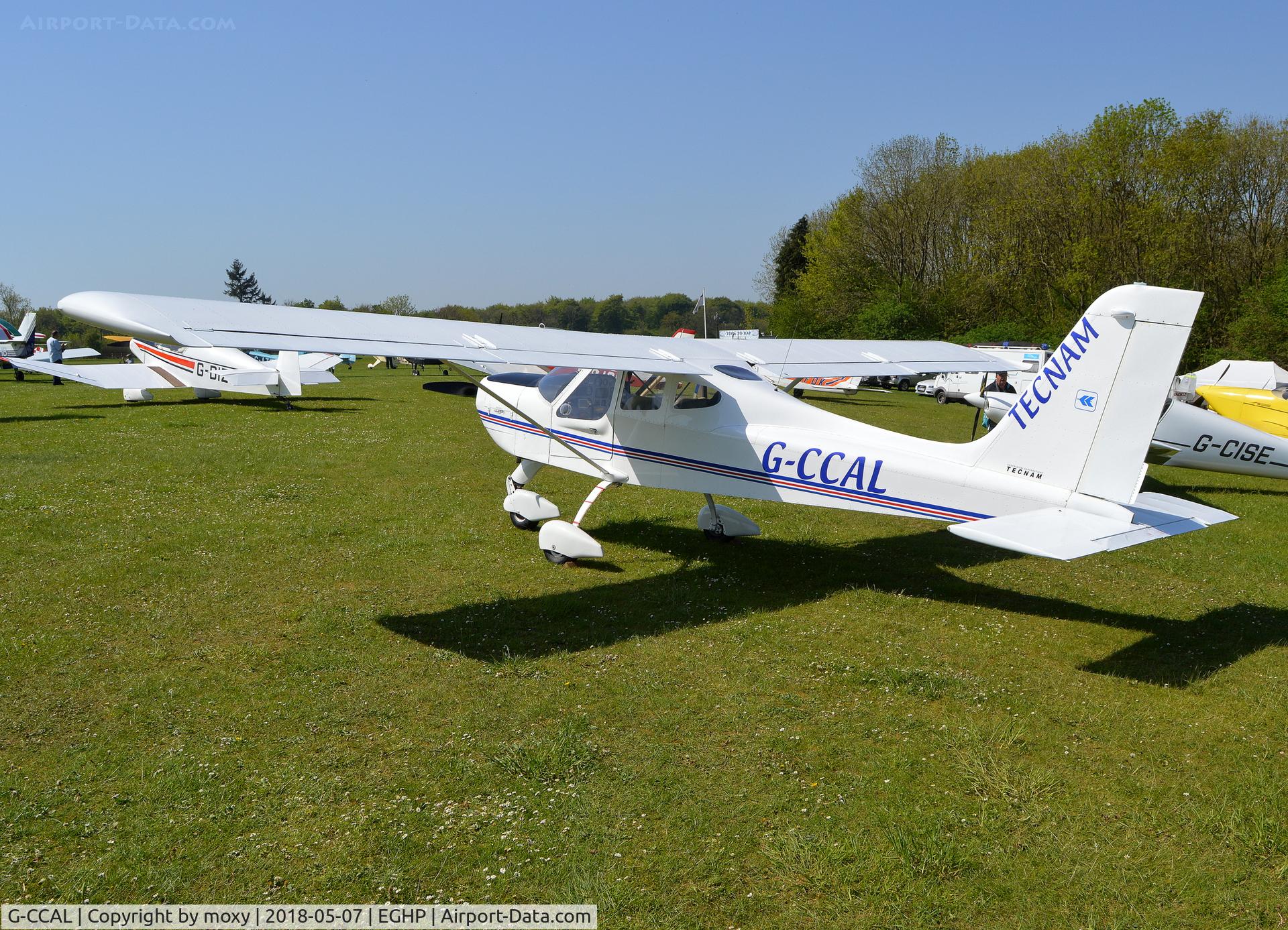G-CCAL, 2003 Tecnam P-92EM Echo C/N PFA 318-13842, Tecnam P-92EM Echo at Popham.