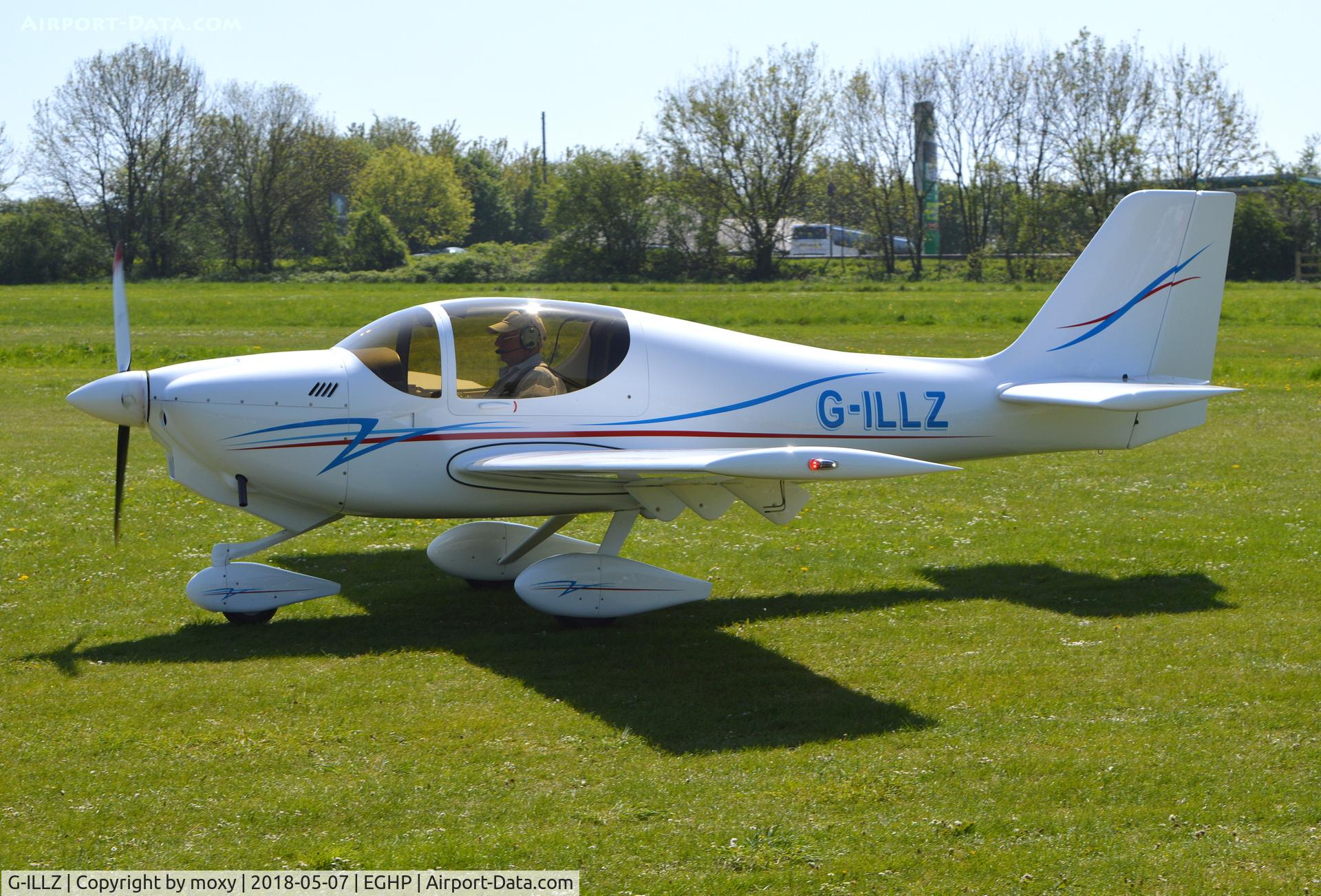 G-ILLZ, 2015 Europa XS Tri Gear C/N PFA247-13550, EUROPA XS Tri Gear at Popham.