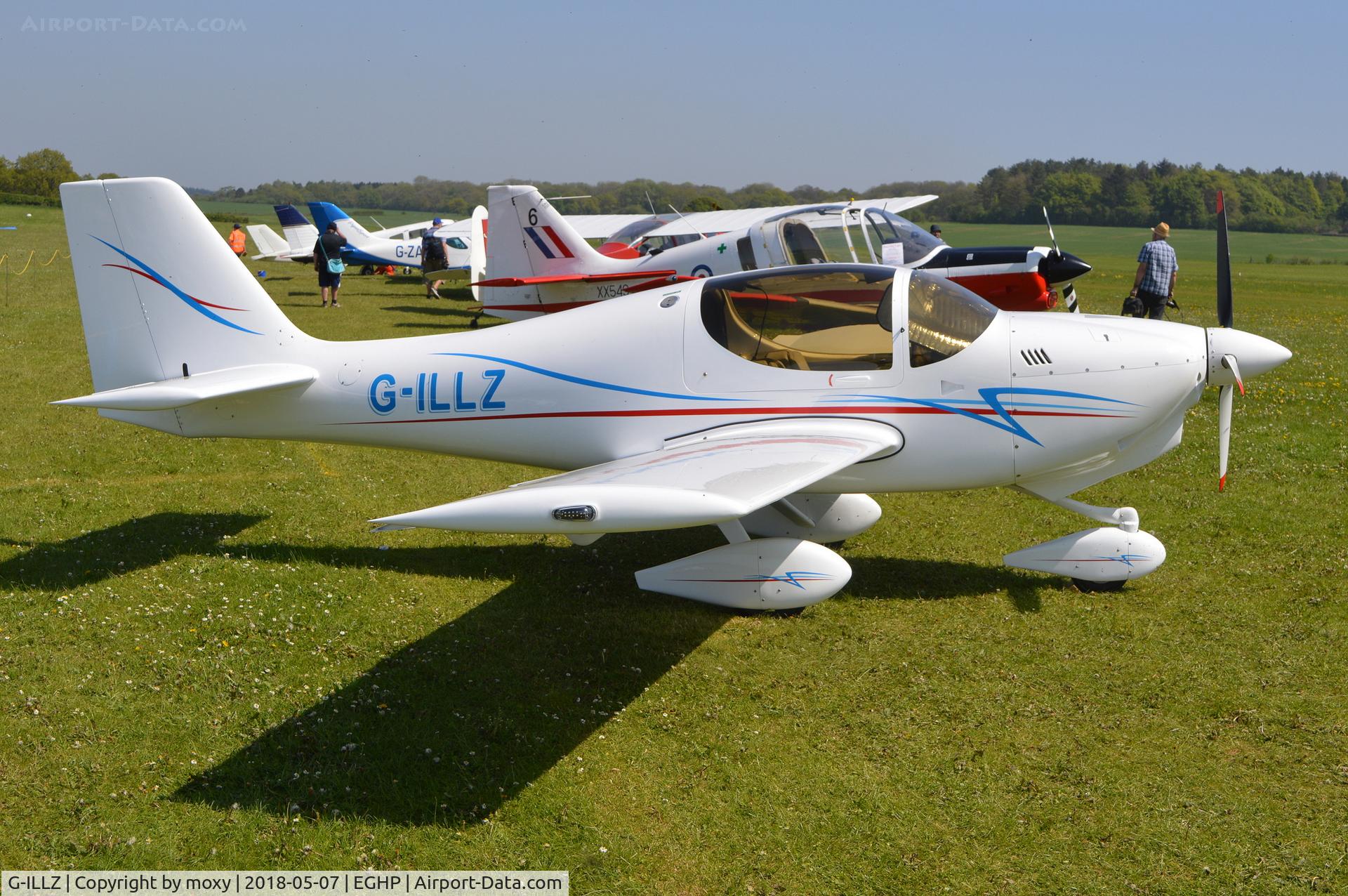G-ILLZ, 2015 Europa XS Tri Gear C/N PFA247-13550, EUROPA XS Tri Gear at Popham.