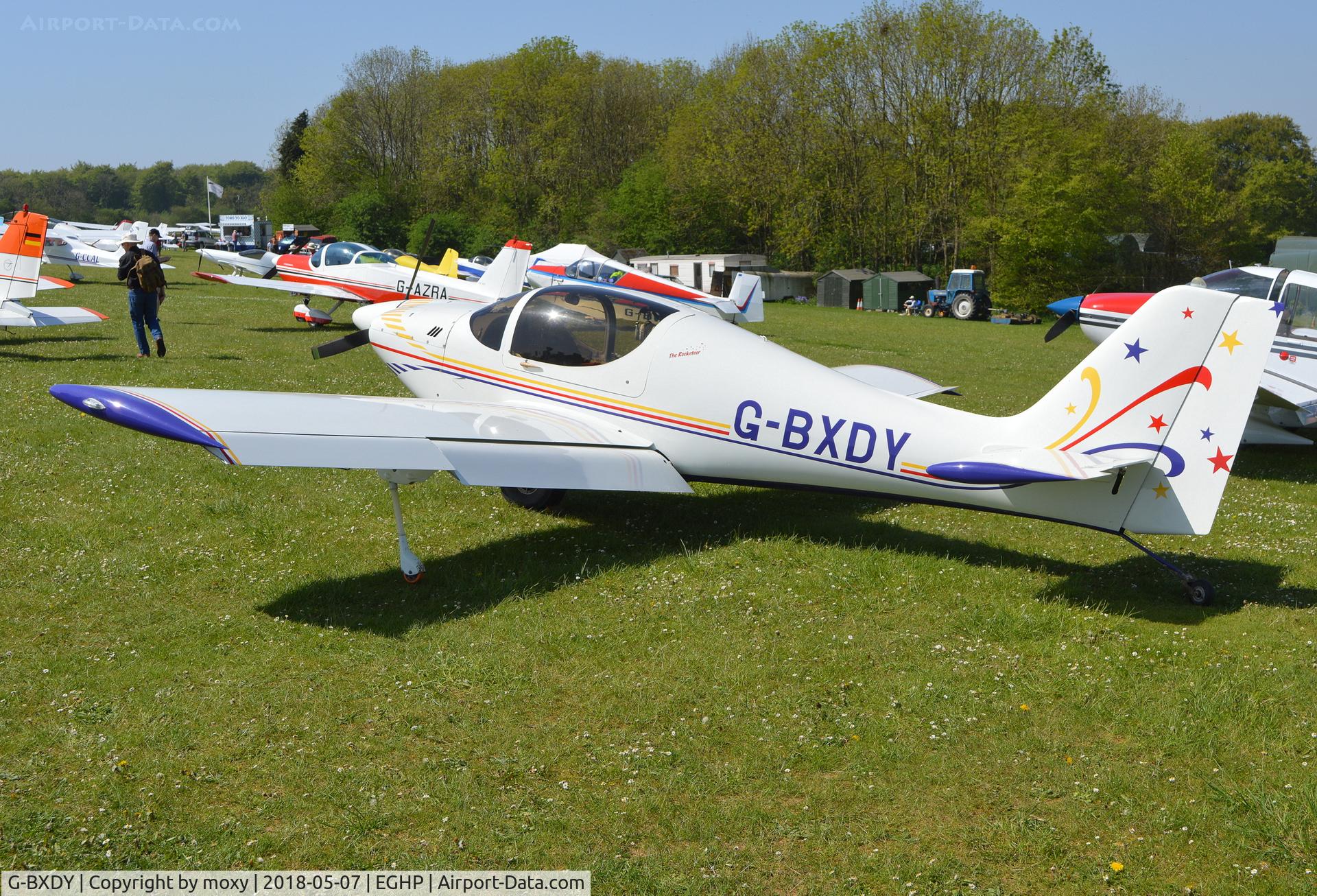 G-BXDY, 1997 Europa Monowheel C/N PFA 247-12914, Europa Monowheel at Popham.