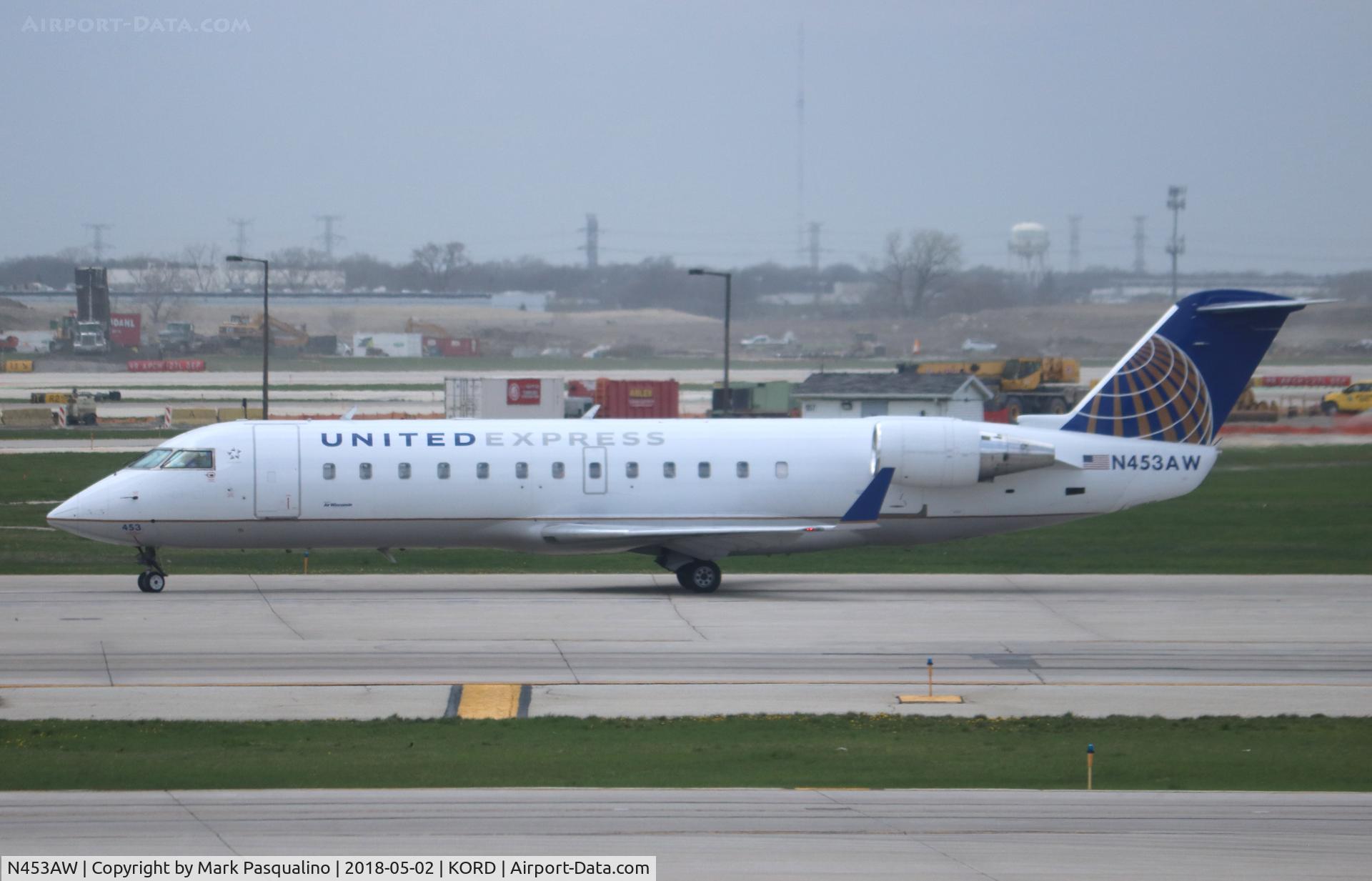 N453AW, 2003 Bombardier CRJ-200LR (CL-600-2B19) C/N 7838, CL-600-2B19
