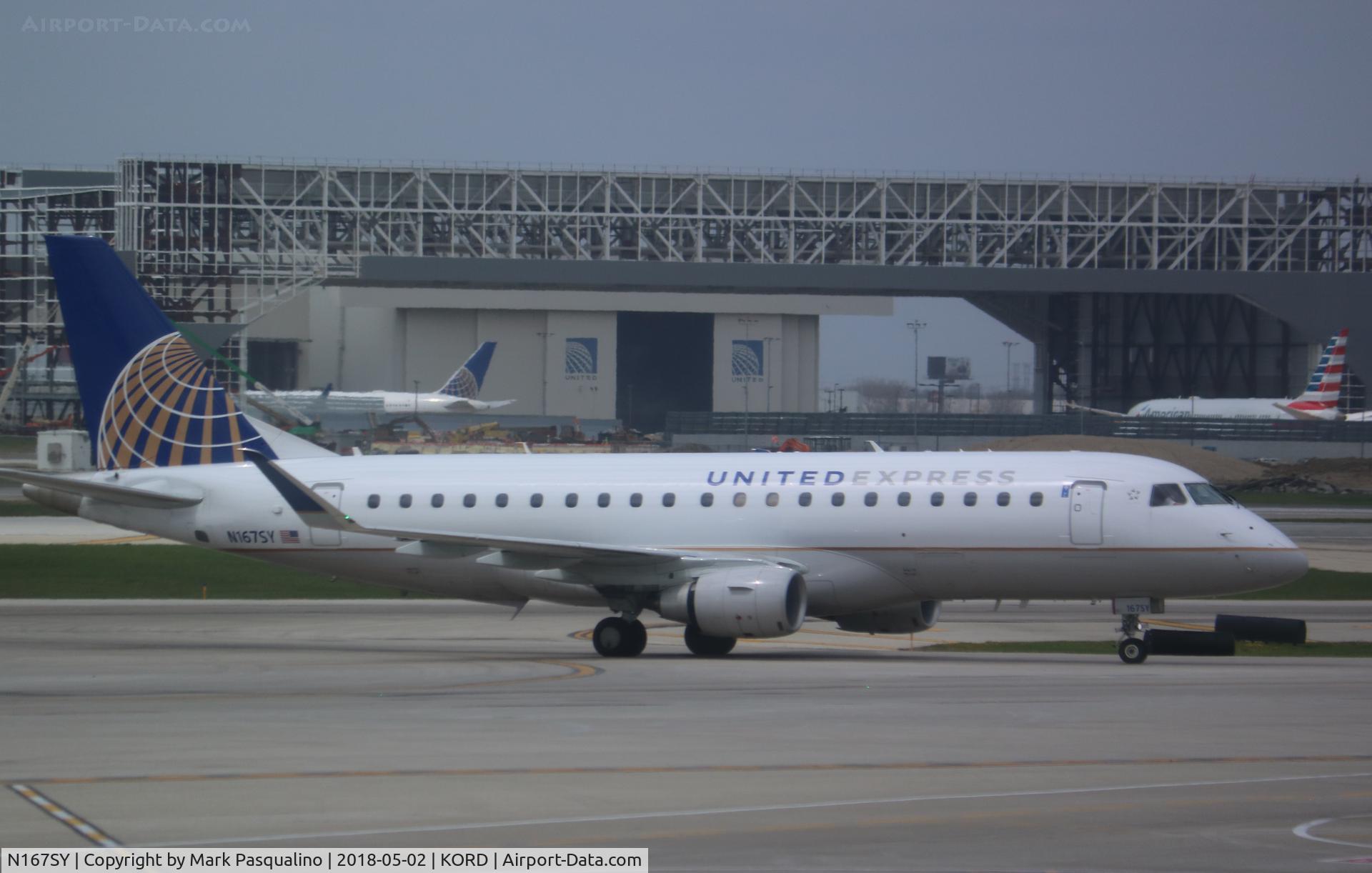 N167SY, 2016 Embraer 175LR (ERJ-170-200LR) C/N 17000616, ERJ 170-200 LR