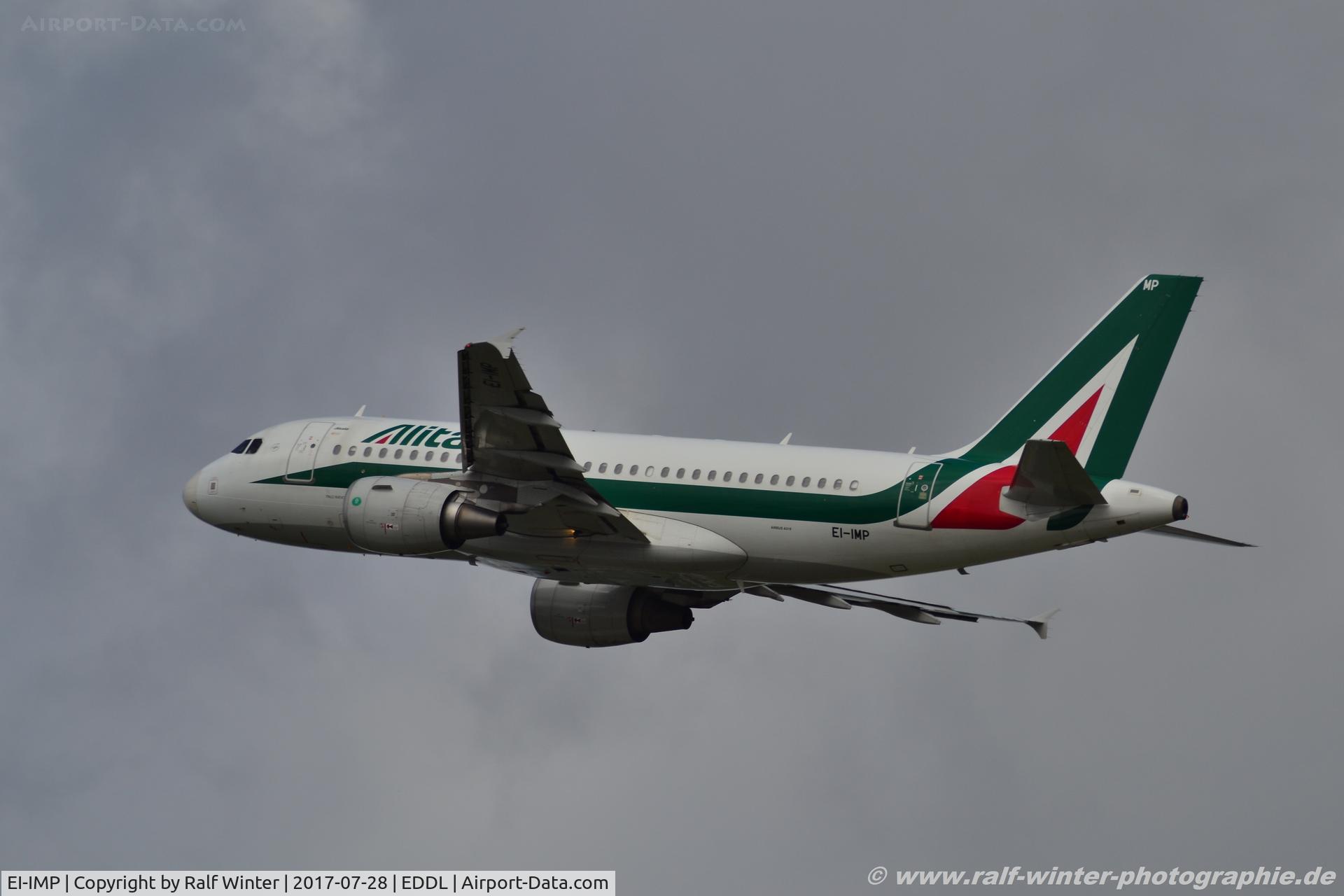 EI-IMP, 2011 Airbus A319-111 C/N 4859, Airbus A319-111 - AZ AZA Alitalia 'Italo Svevo'  - 4859 - EI-IMP - 28.07.2017 - DUS