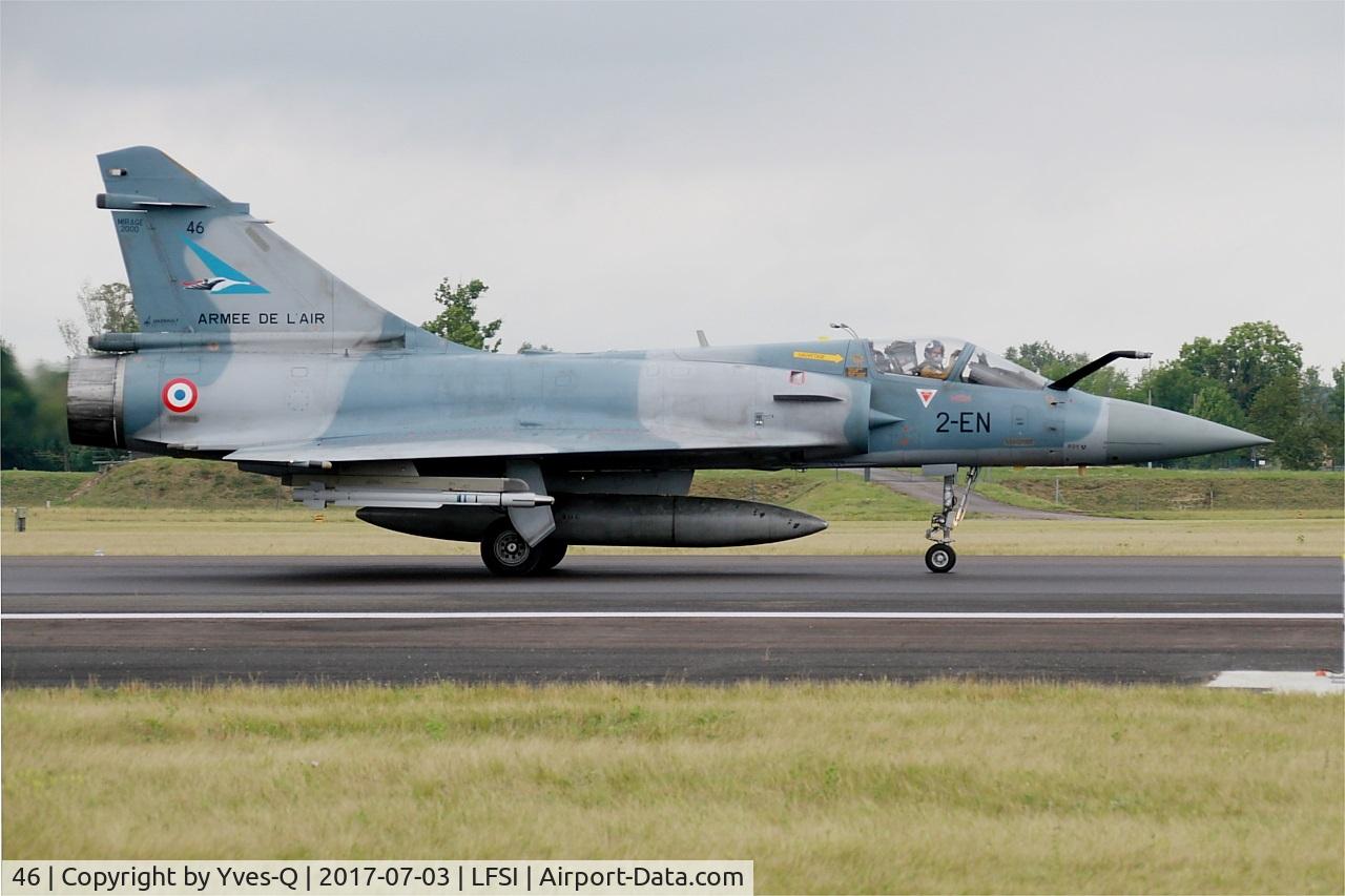 46, Dassault Mirage 2000-5F C/N 213, Dassault Mirage 2000-5F, Taxiing to holding point rwy 29, St Dizier-Robinson Air Base 113 (LFSI) Open day 2017