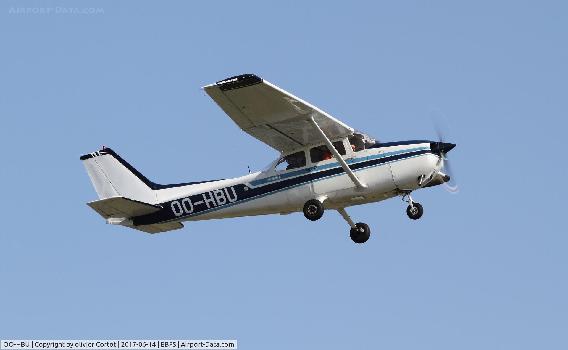 OO-HBU, Cessna CF172N Skyhawk C/N 17201916, Florennes spotter day