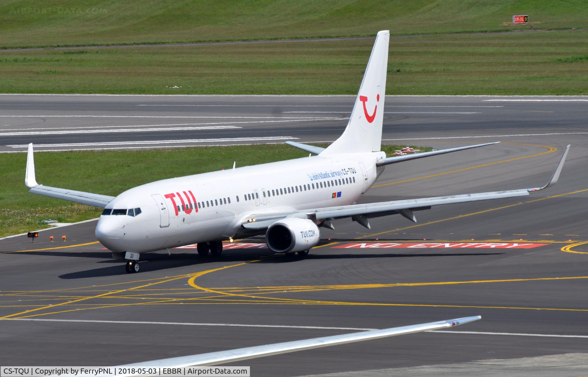 CS-TQU, 2002 Boeing 737-8K2 C/N 30646, EuroAtlantic B738 operating for TUI this summer.