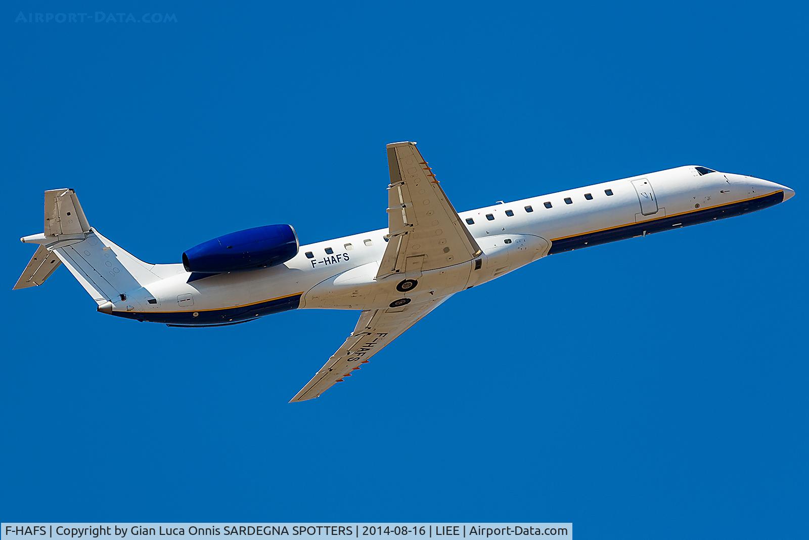 F-HAFS, 1999 Embraer EMB-145EU (ERJ-145EU) C/N 145177, TAKE OFF 32L