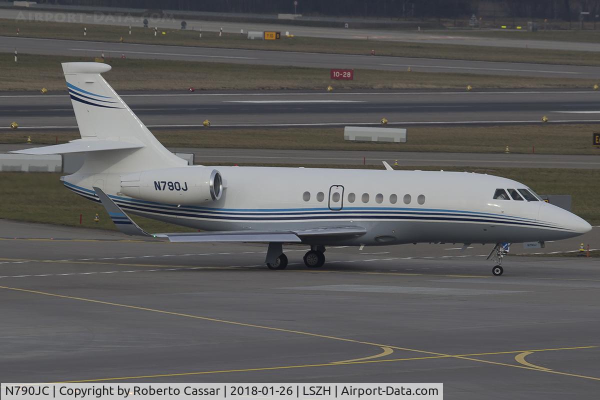 N790JC, 1987 Dassault-Breguet Falcon (Mystere) 900 C/N 17, World Economic Forum 2018