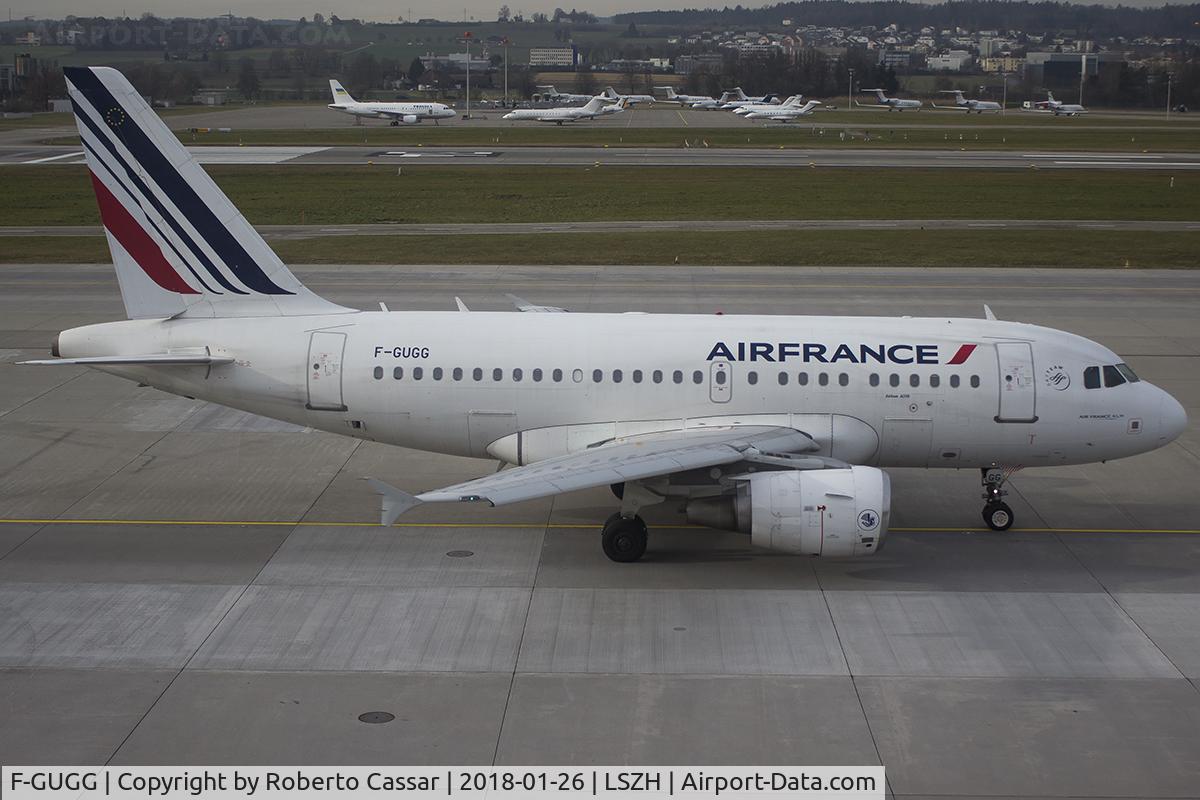 F-GUGG, 2004 Airbus A318-111 C/N 2317, Zurich - Kloten Airport
