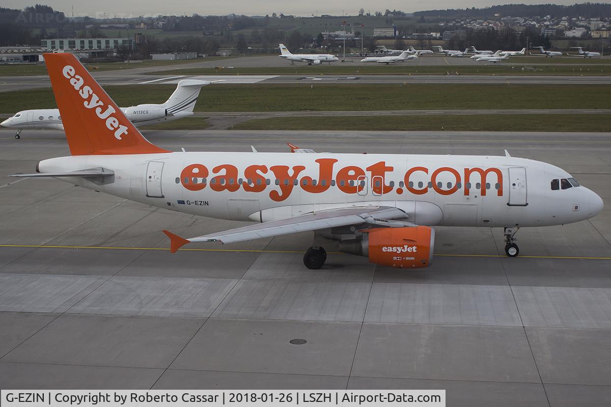 G-EZIN, 2005 Airbus A319-111 C/N 2503, Zurich - Kloten Airport
