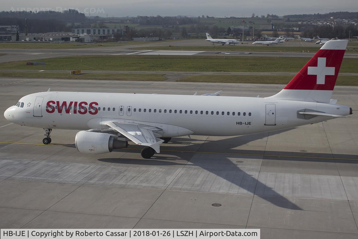 HB-IJE, 1995 Airbus A320-214 C/N 559, Zurich - Kloten Airport