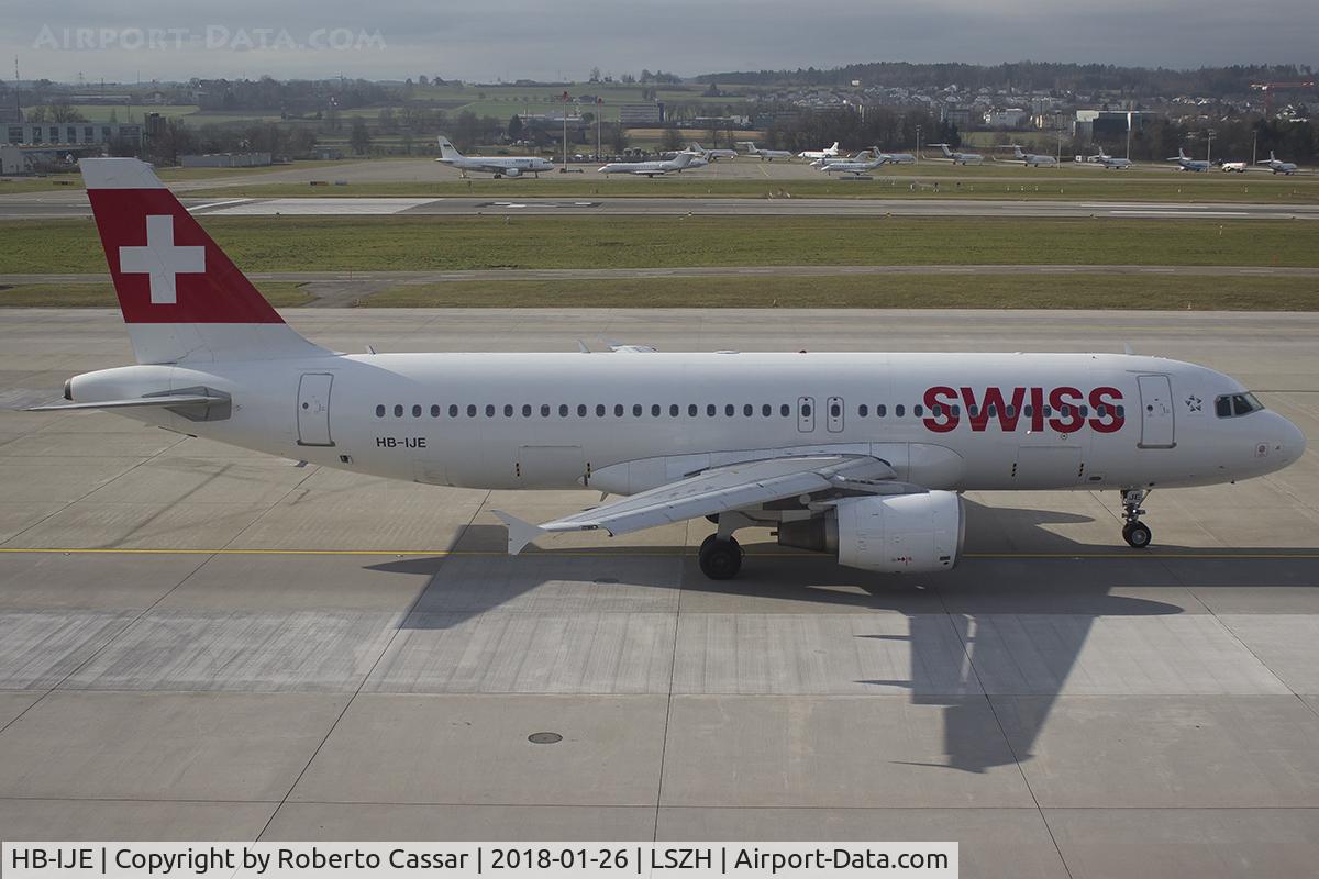 HB-IJE, 1995 Airbus A320-214 C/N 559, Zurich - Kloten Airport