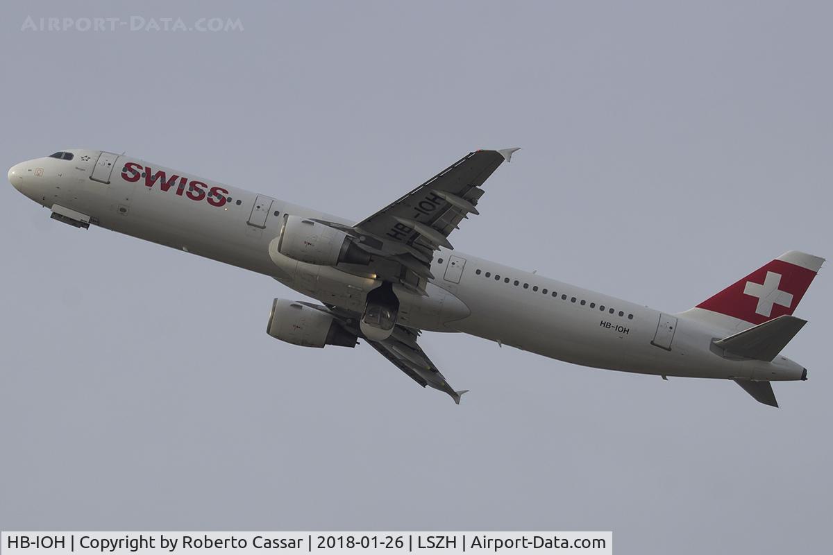 HB-IOH, 1997 Airbus A321-111 C/N 664, Zurich - Kloten Airport