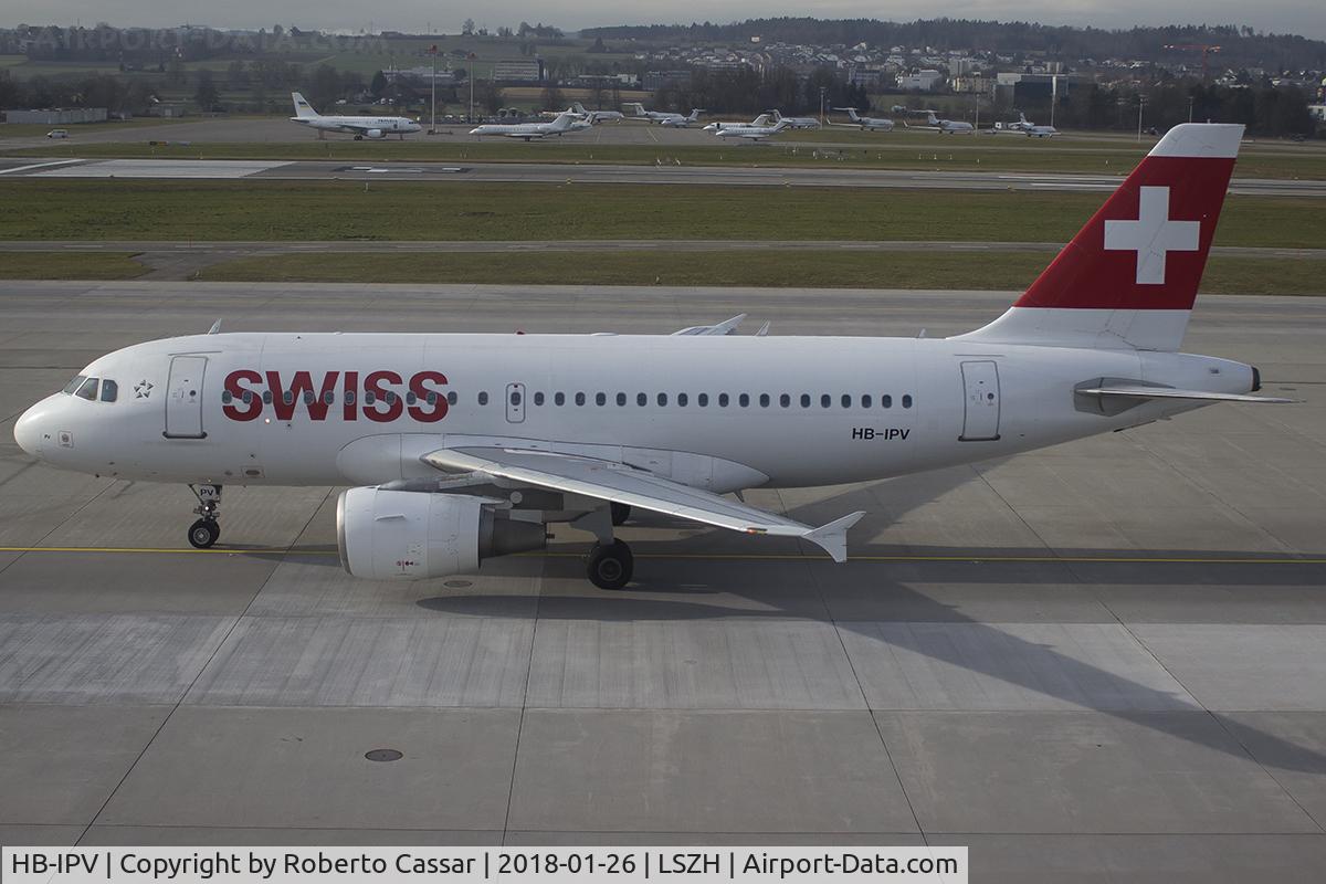 HB-IPV, 1996 Airbus A319-112 C/N 578, Zurich - Kloten Airport