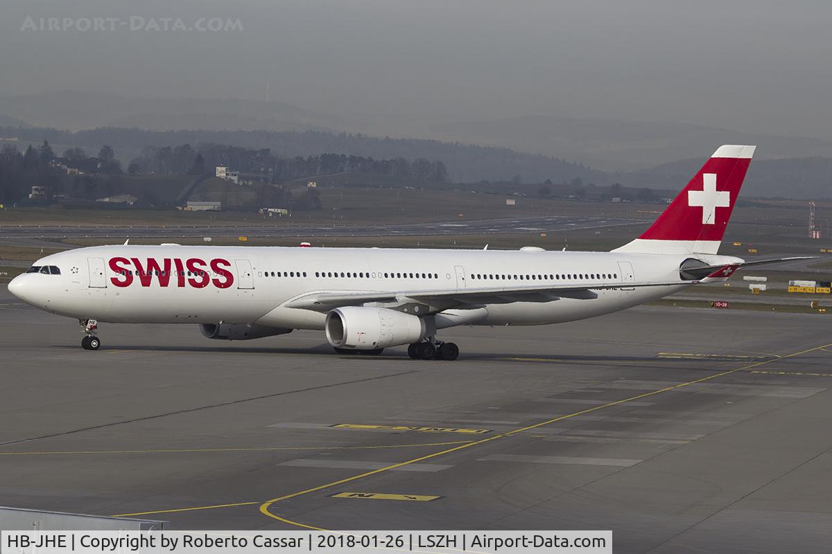 HB-JHE, 2009 Airbus A330-343 C/N 1084, Zurich - Kloten Airport