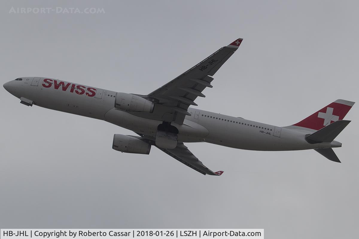 HB-JHL, 2011 Airbus A330-343X C/N 1290, Zurich - Kloten Airport