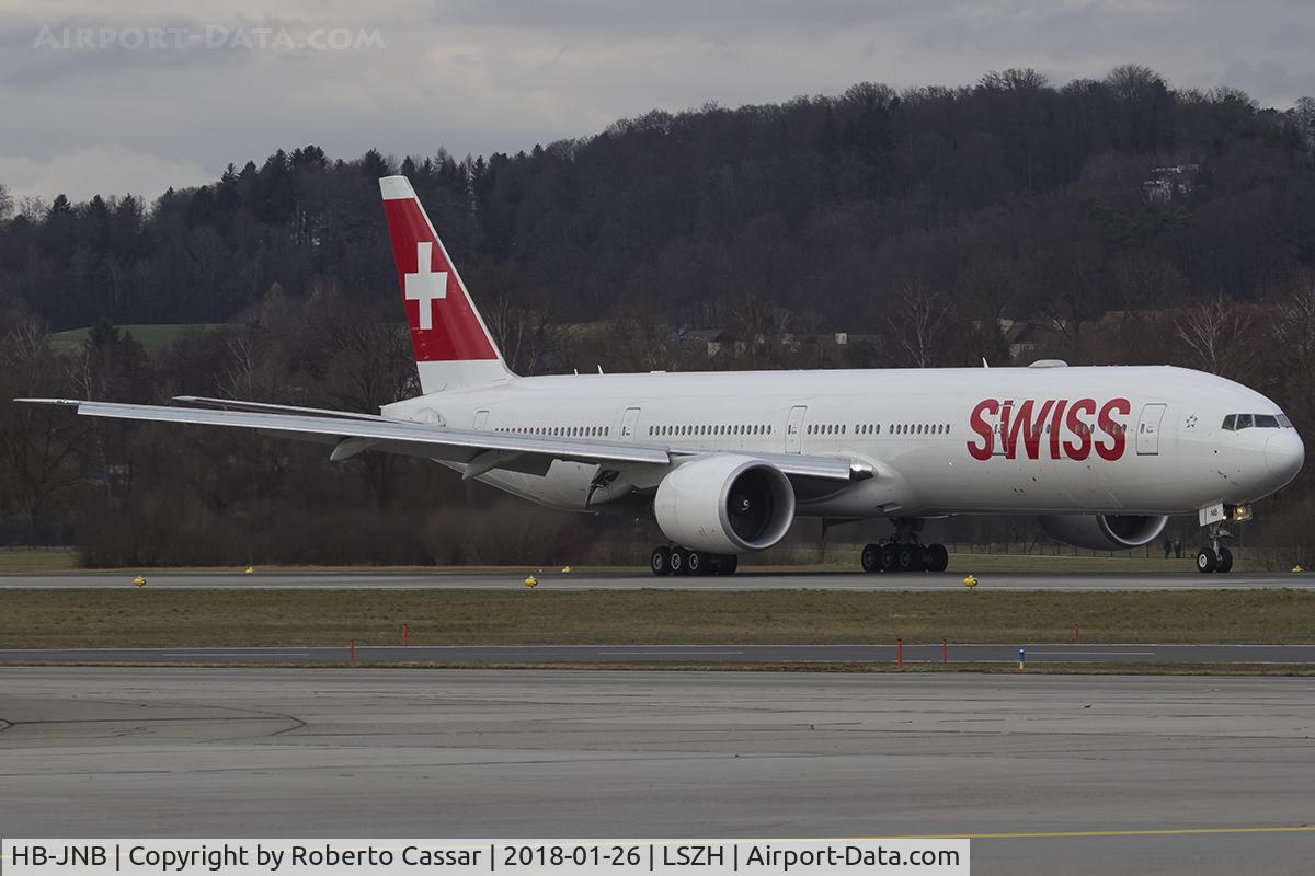 HB-JNB, 2016 Boeing 777-3DE/ER C/N 44583, Zurich - Kloten Airport