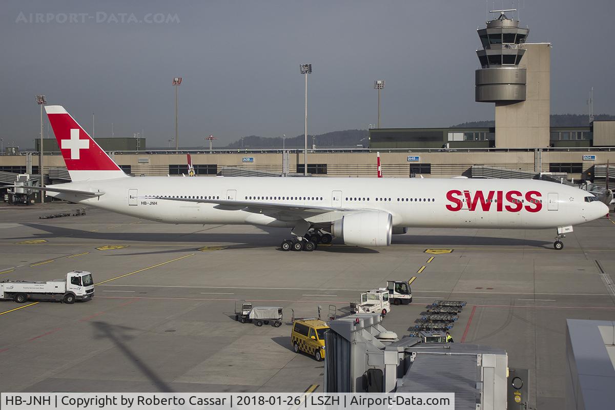 HB-JNH, 2017 Boeing 777-300/ER C/N 62753, Zurich - Kloten Airport