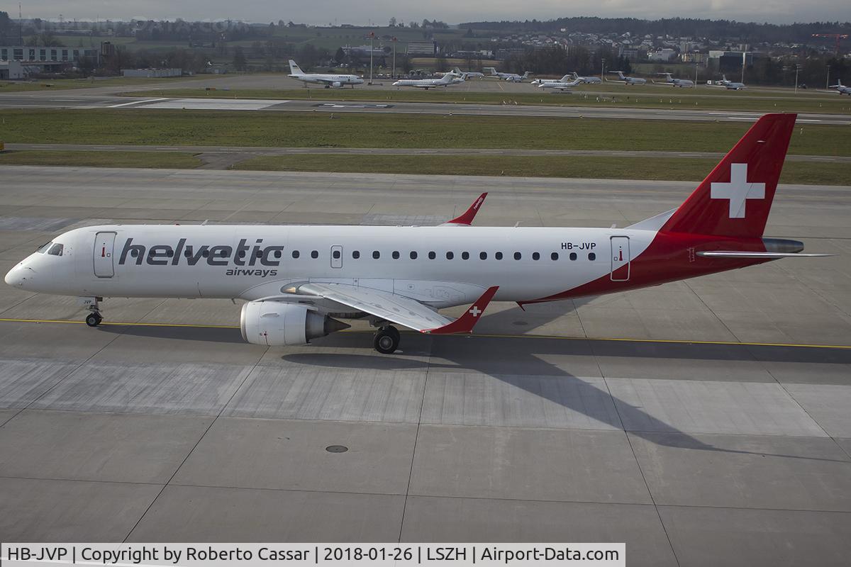 HB-JVP, 2010 Embraer 190LR (ERJ-190-100LR) C/N 19000387, Zurich - Kloten Airport