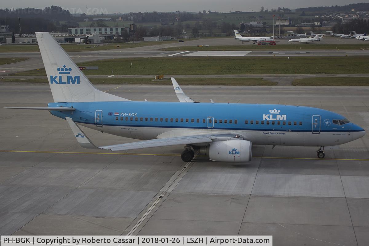 PH-BGK, 2010 Boeing 737-7K2 C/N 38054, Zurich - Kloten Airport