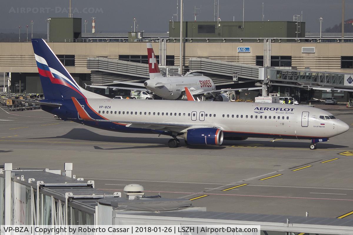 VP-BZA, 2014 Boeing 737-8LJ C/N 41198, Zurich - Kloten Airport