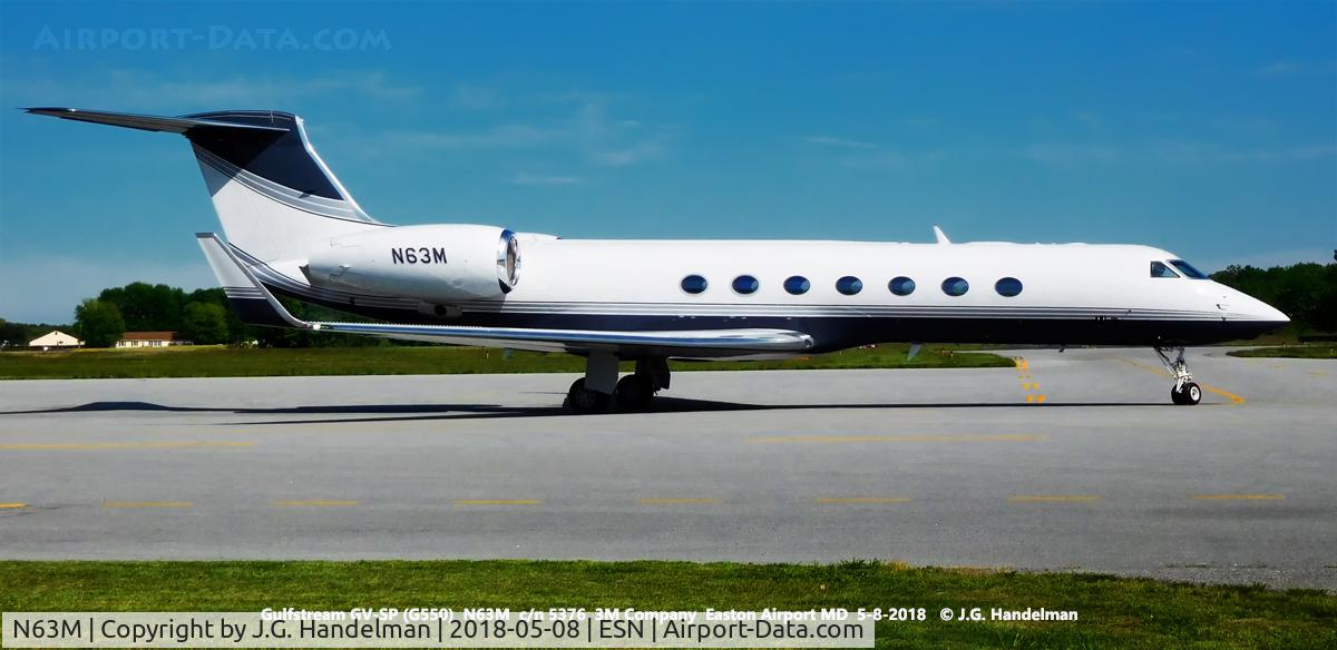 N63M, 1990 Gulfstream Aerospace Gulfstream IV C/N 1152, At ESN.