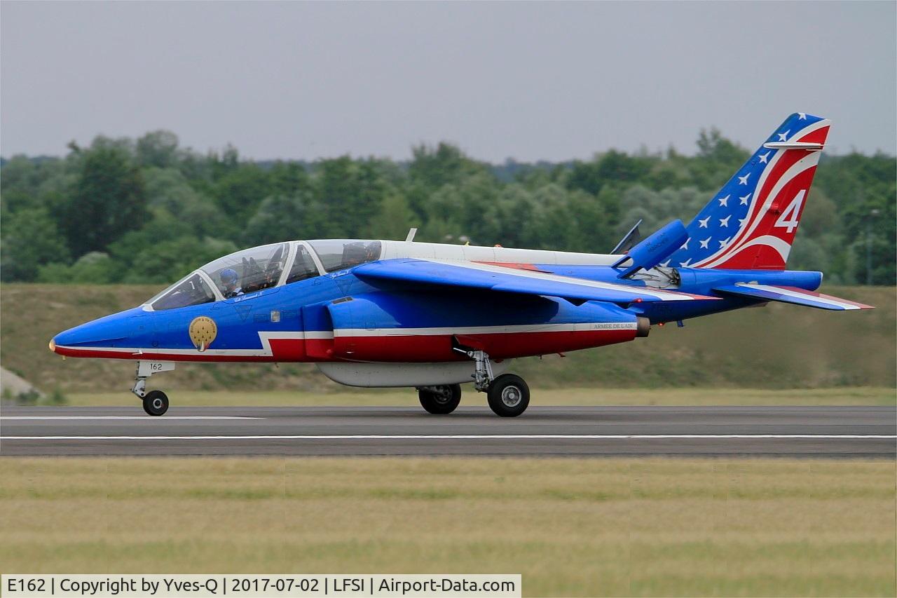 E162, Dassault-Dornier Alpha Jet E C/N E162, Dassault-Dornier Alpha Jet E (F-TERJ), Landing rwy 29, St Dizier-Robinson Air Base 113 (LFSI) Open day 2017