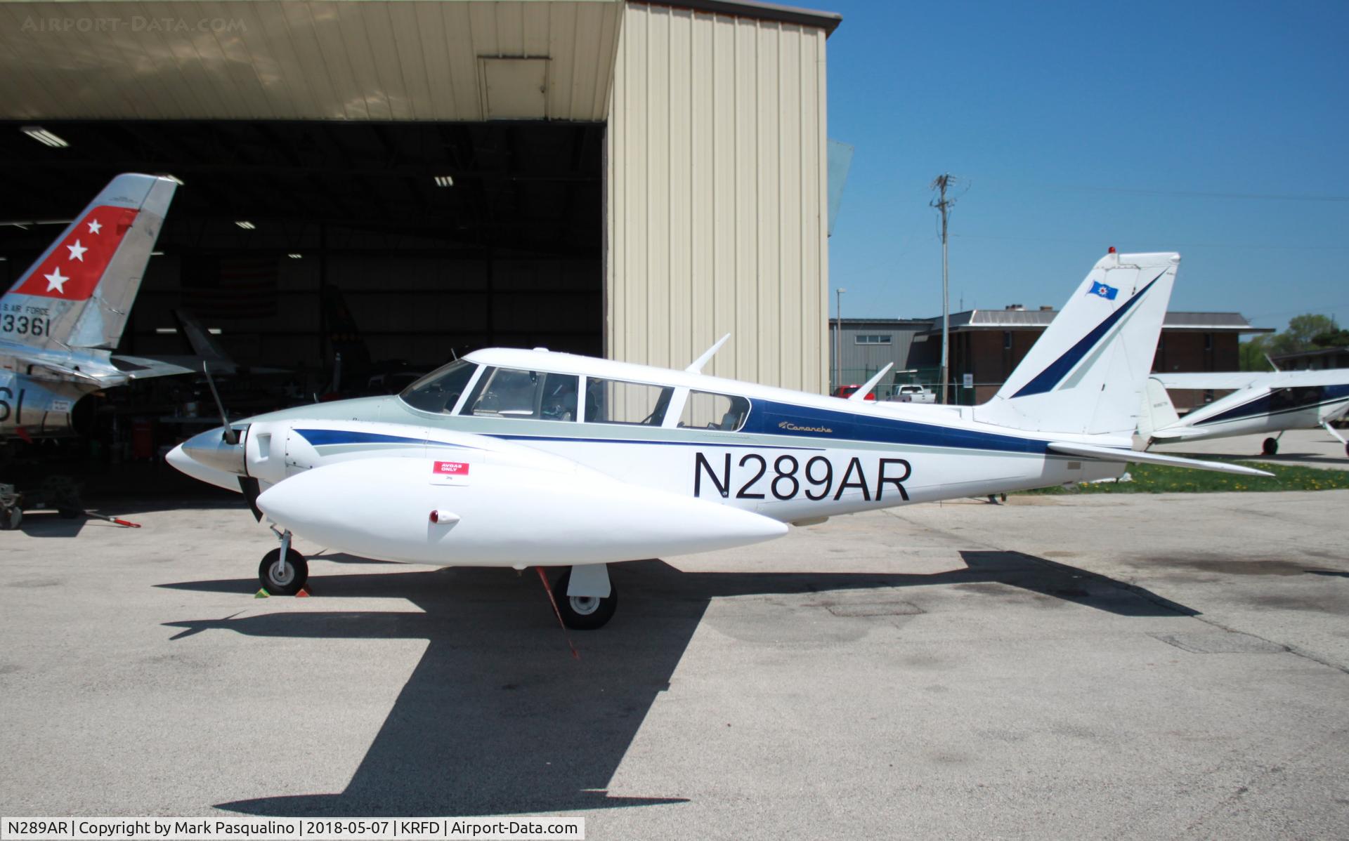 N289AR, Piper PA-30 Twin Comanche Twin Comanche C/N 30-1603, Piper PA-30