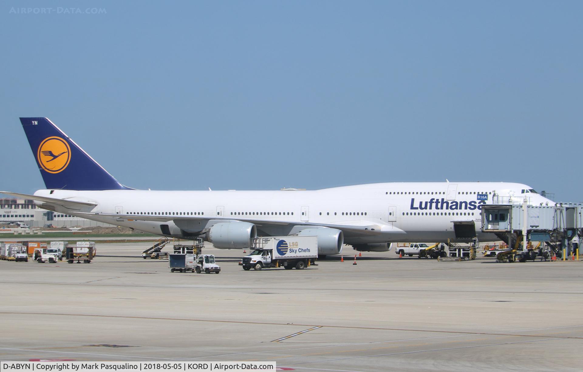 D-ABYN, 2014 Boeing 747-830 C/N 37838, Boeing 747-800