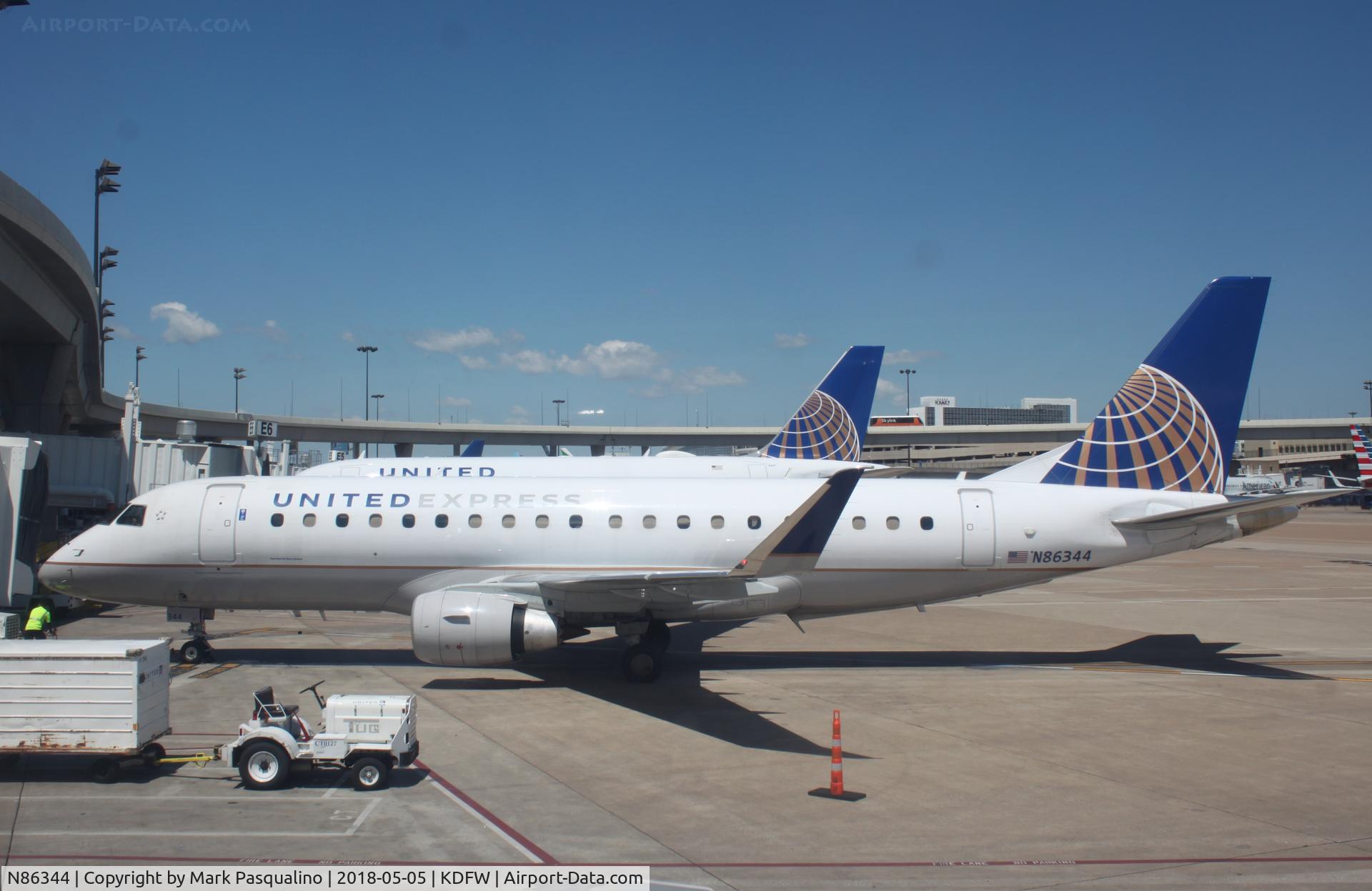 N86344, 2016 Embraer 175LR (ERJ-170-200LR) C/N 17000573, ERJ 170-200 LR