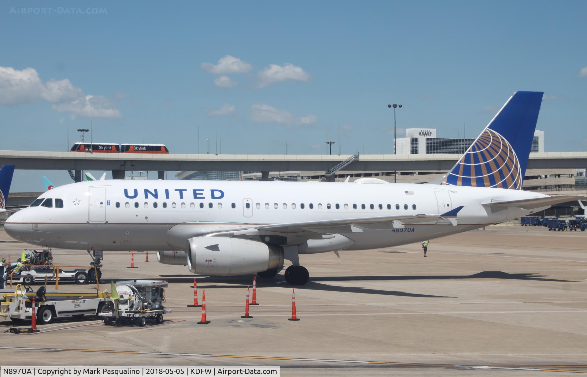 N897UA, 2007 Airbus A319-132 C/N 3269, Airbus A319-132