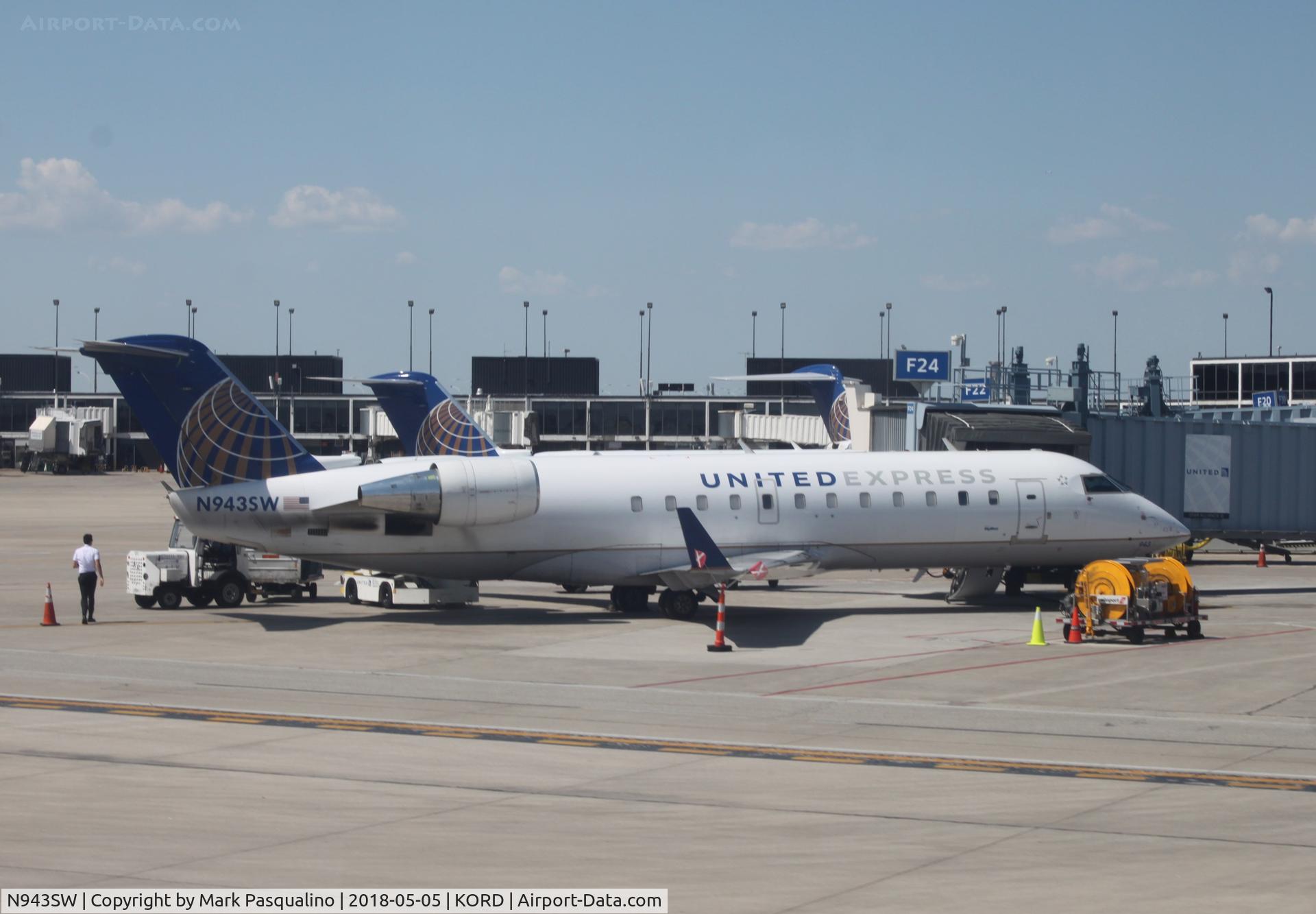 N943SW, 2003 Bombardier CRJ-200LR (CL-600-2B19) C/N 7762, CL-600-2B19