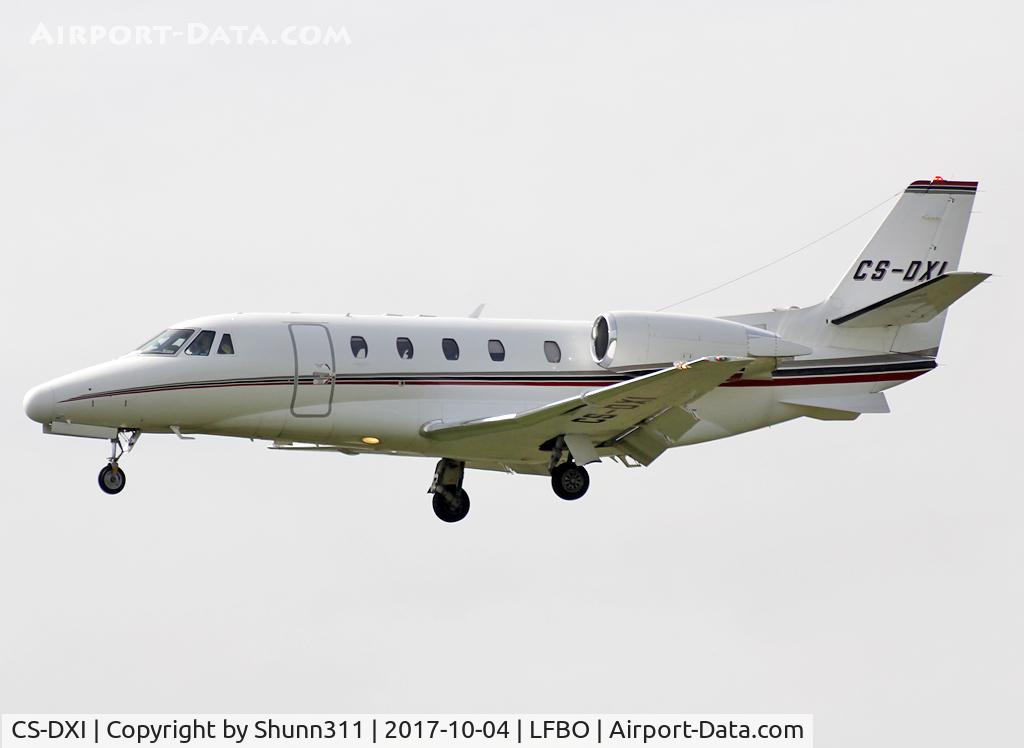 CS-DXI, 2006 Cessna 560 Citation XLS C/N 560-5621, Landing rwy 14L