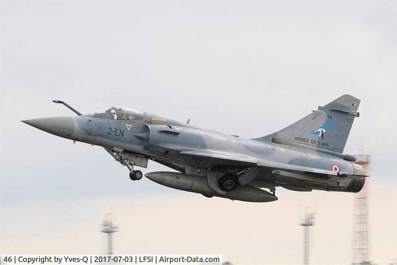46, Dassault Mirage 2000-5F C/N 213, Dassault Mirage 2000-5F, Take off rwy 29, St Dizier-Robinson Air Base 113 (LFSI) Open day 2017