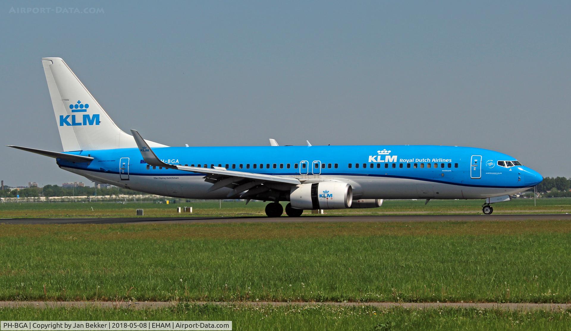 PH-BGA, 2008 Boeing 737-8K2 C/N 37593, Schiphol Amsterdam