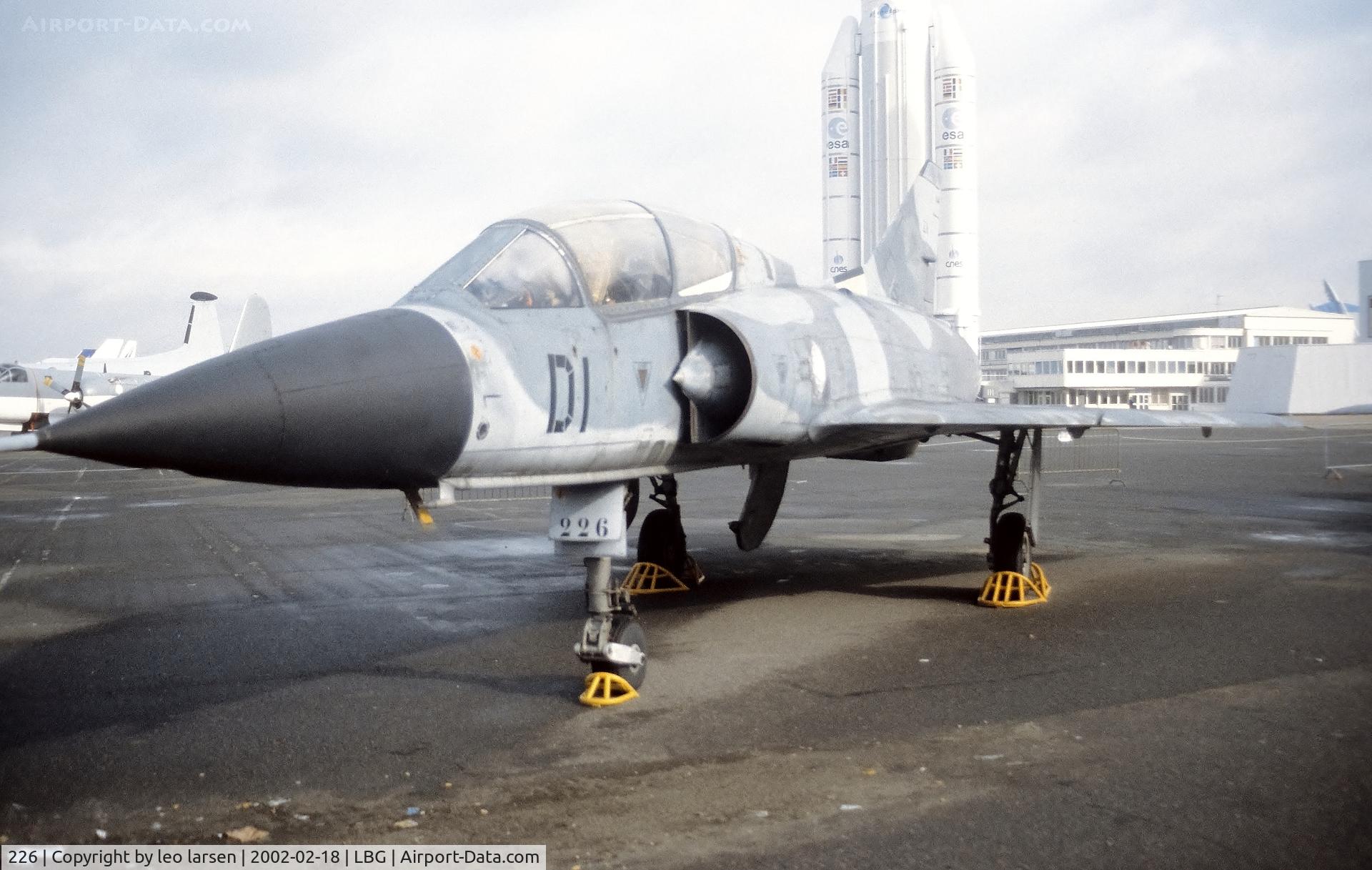 226, Dassault Mirage IIIB C/N 226, Musee de l Air Paris LBG 18.2.2002
